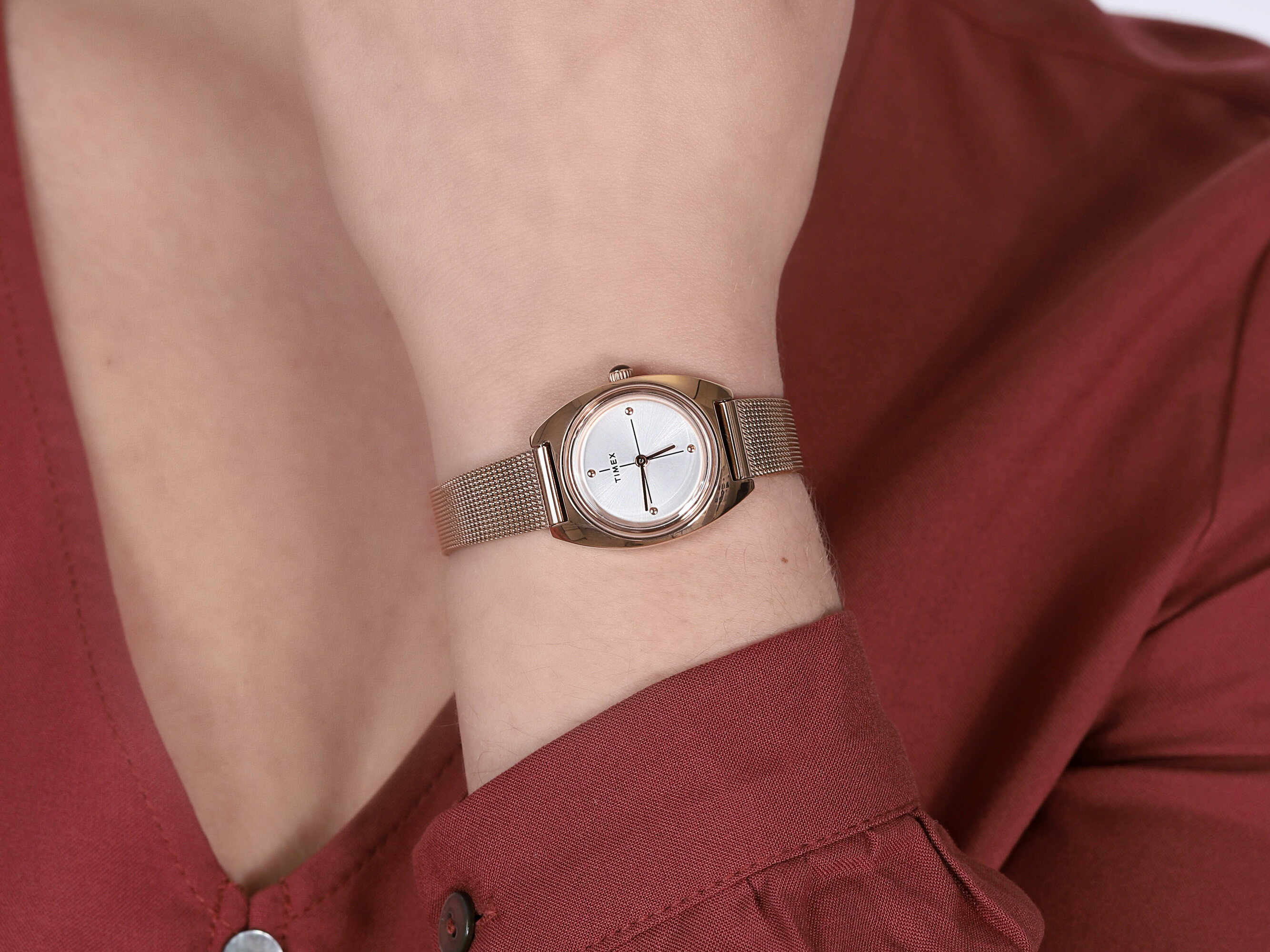 Timex TW2T37800 zegarek damski fashion/modowy Milano bransoleta - miniatura 4