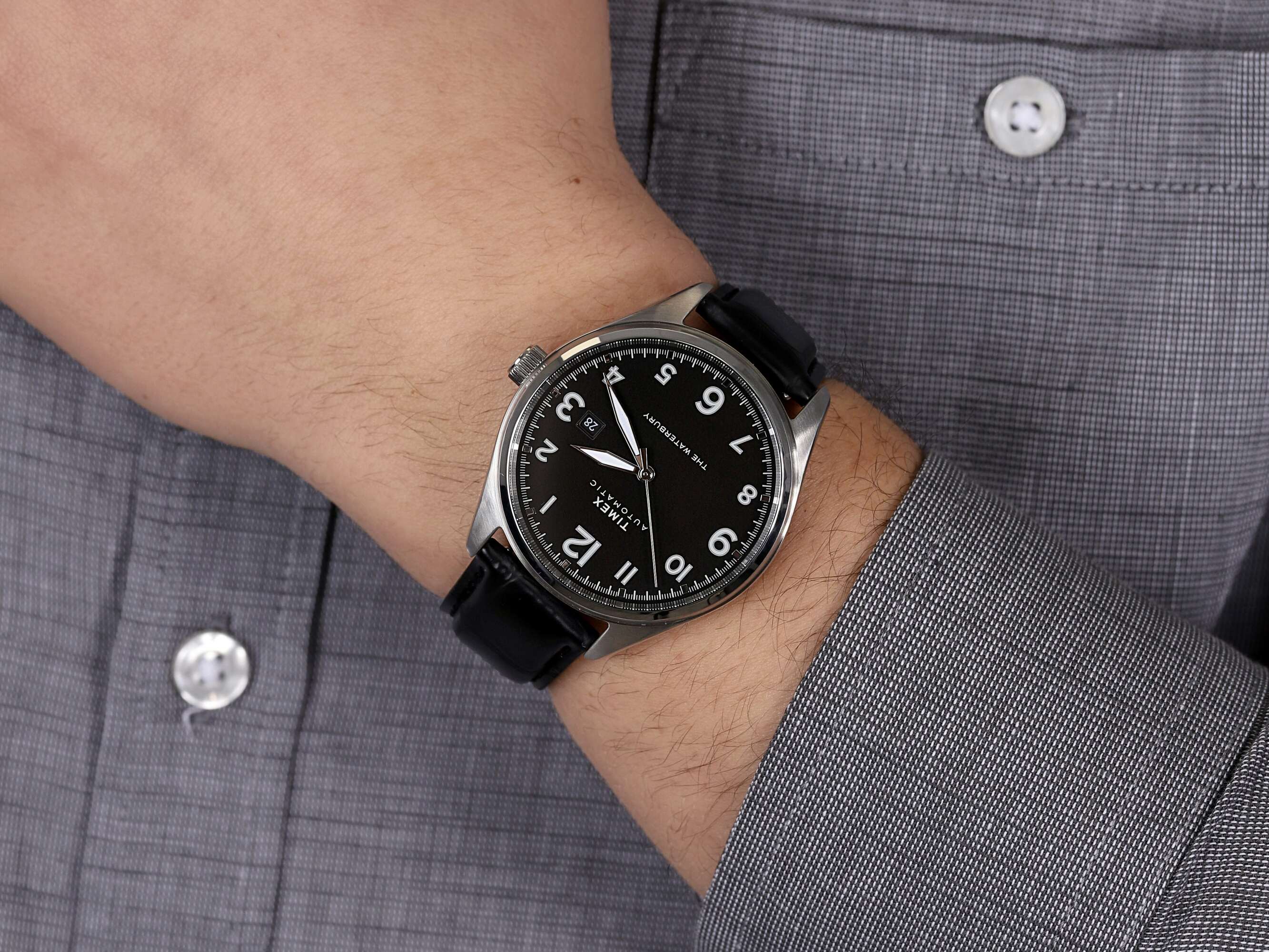 Timex TW2T69600 The Waterbury zegarek klasyczny Waterbury - miniatura 4