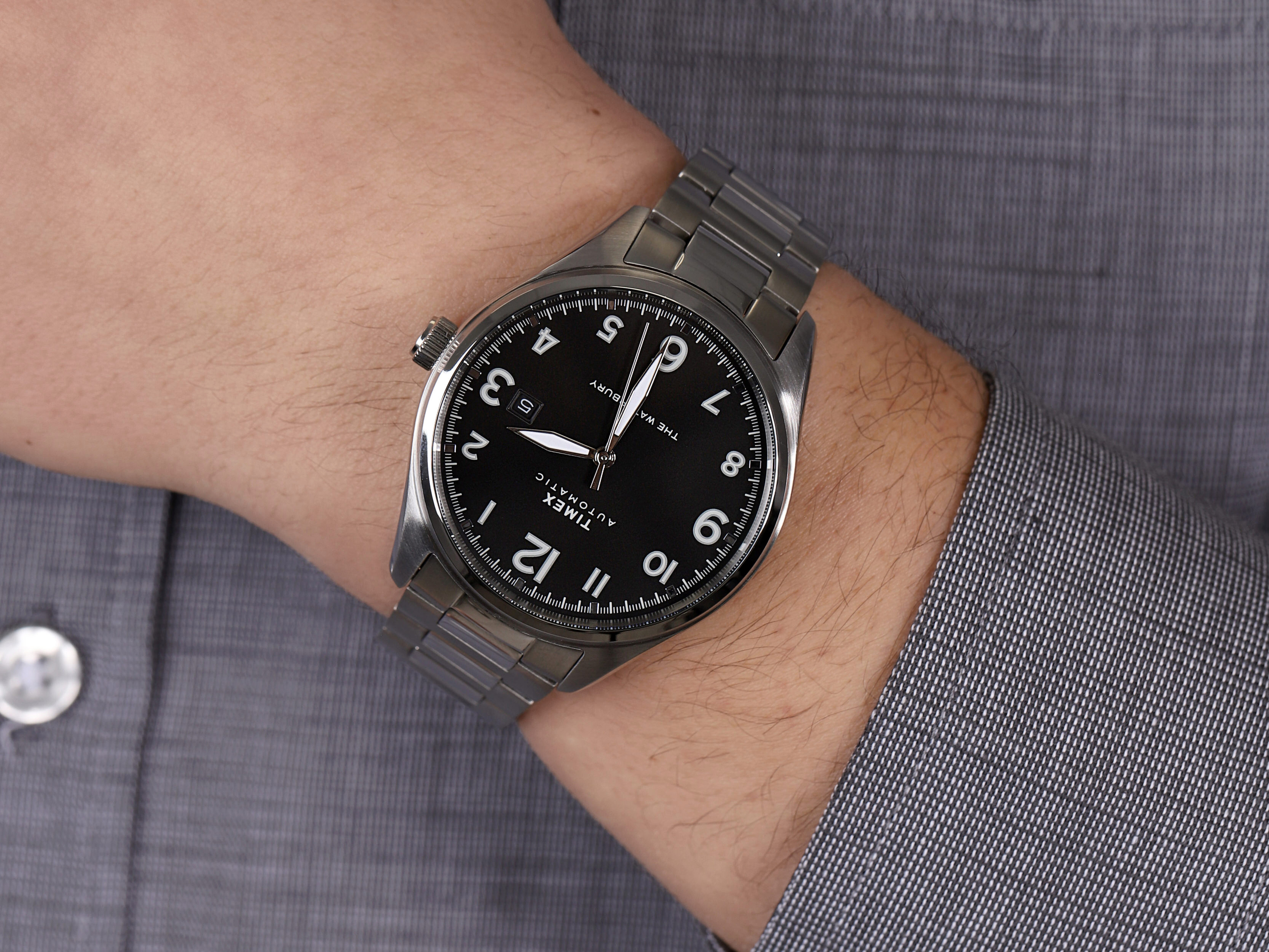 Timex TW2T69800 The Waterbury zegarek klasyczny Waterbury - miniatura 4