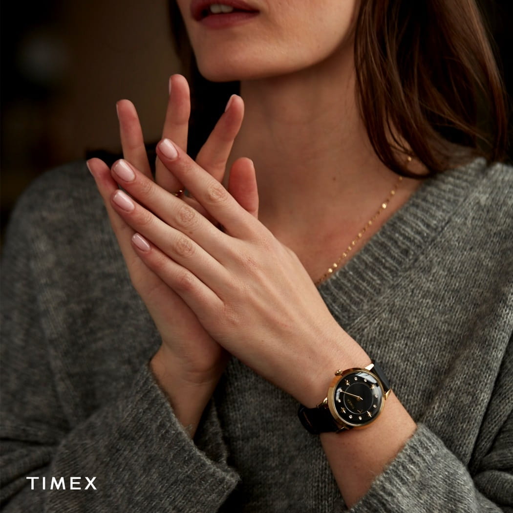 Timex TW2T86300 zegarek damski Celestial Opulence złoty - miniatura 12