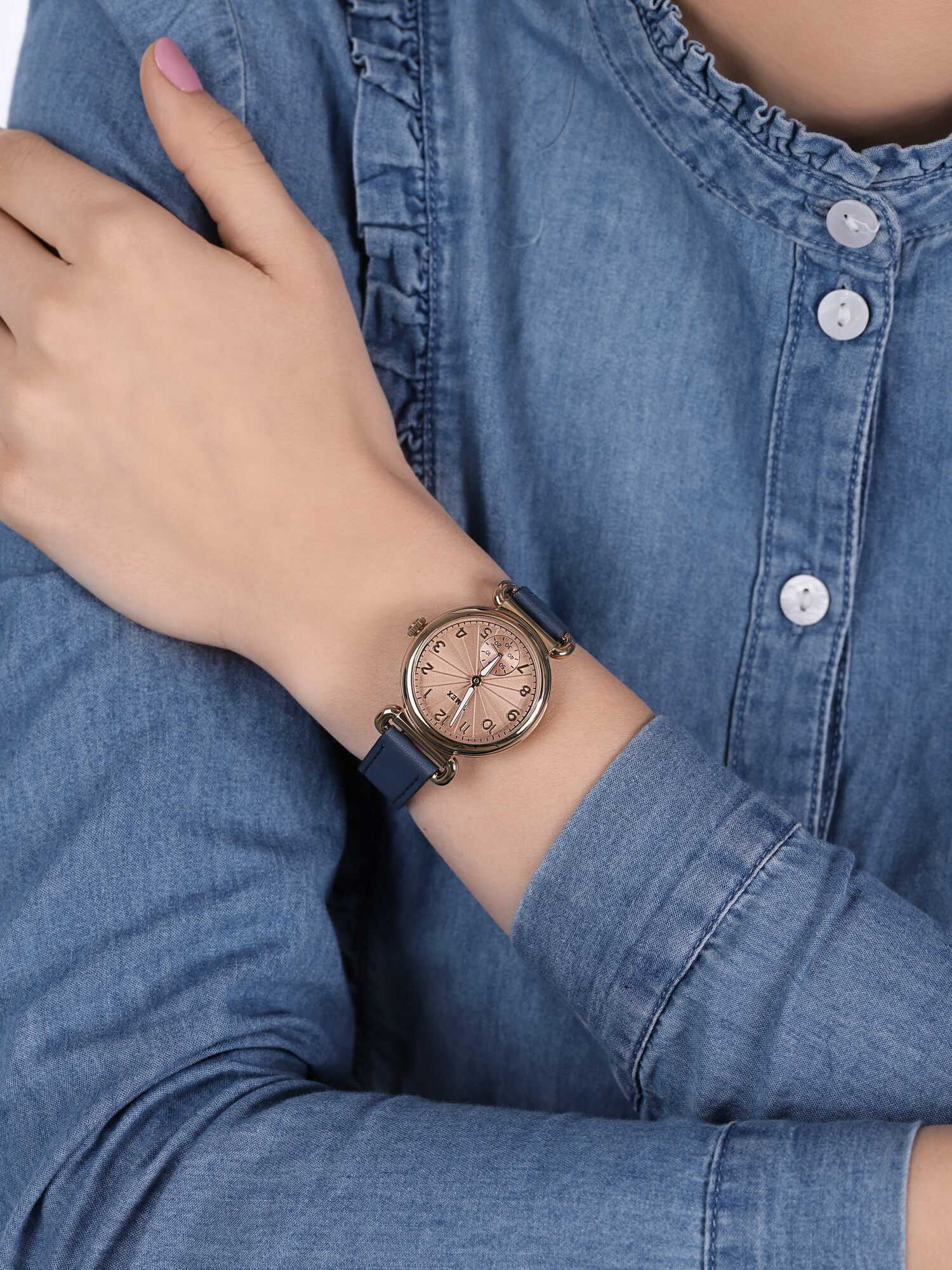 Timex TW2T88200 zegarek damski klasyczny Model 23 pasek - miniatura 3