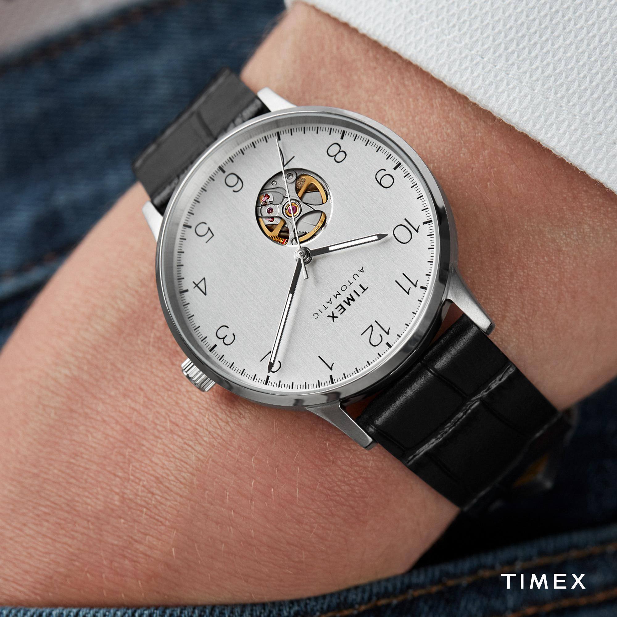 Timex TW2U11500 Waterbury Waterbury zegarek męski klasyczny mineralne - miniatura 7