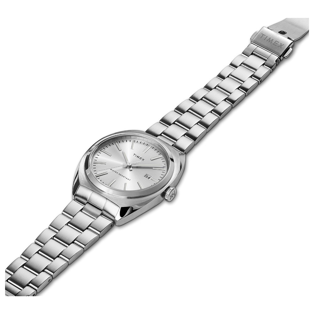 Timex TW2U15600 zegarek złoty klasyczny Milano bransoleta - miniatura 7