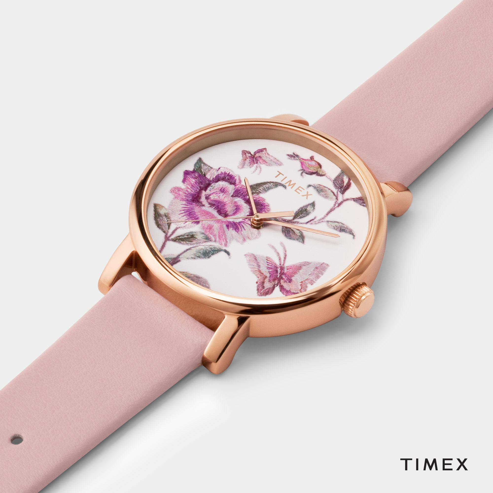 Timex TW2U19300 zegarek damski klasyczny Full Bloom pasek - miniatura 10