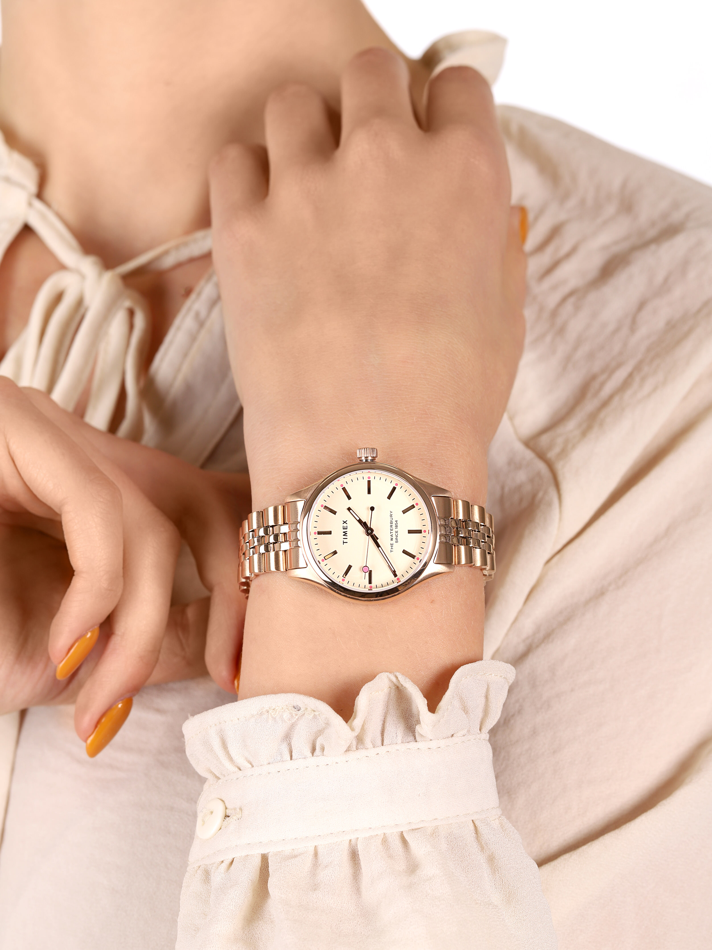 Timex TW2U23300 Waterbury zegarek damski klasyczny mineralne - miniatura 3