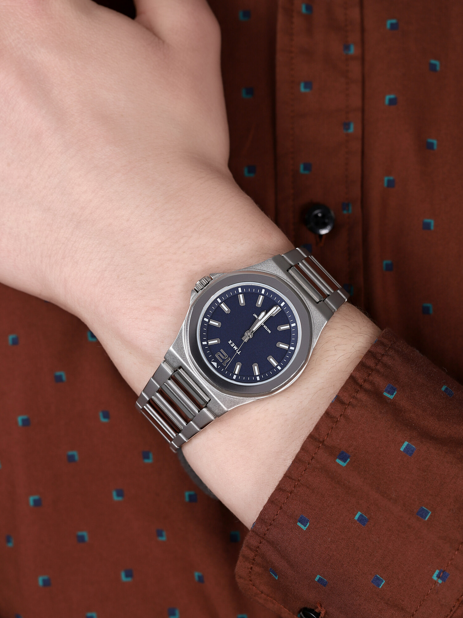 Timex TW2U42400 Essex Avenue Essex Avenue zegarek męski klasyczny mineralne - miniatura 3