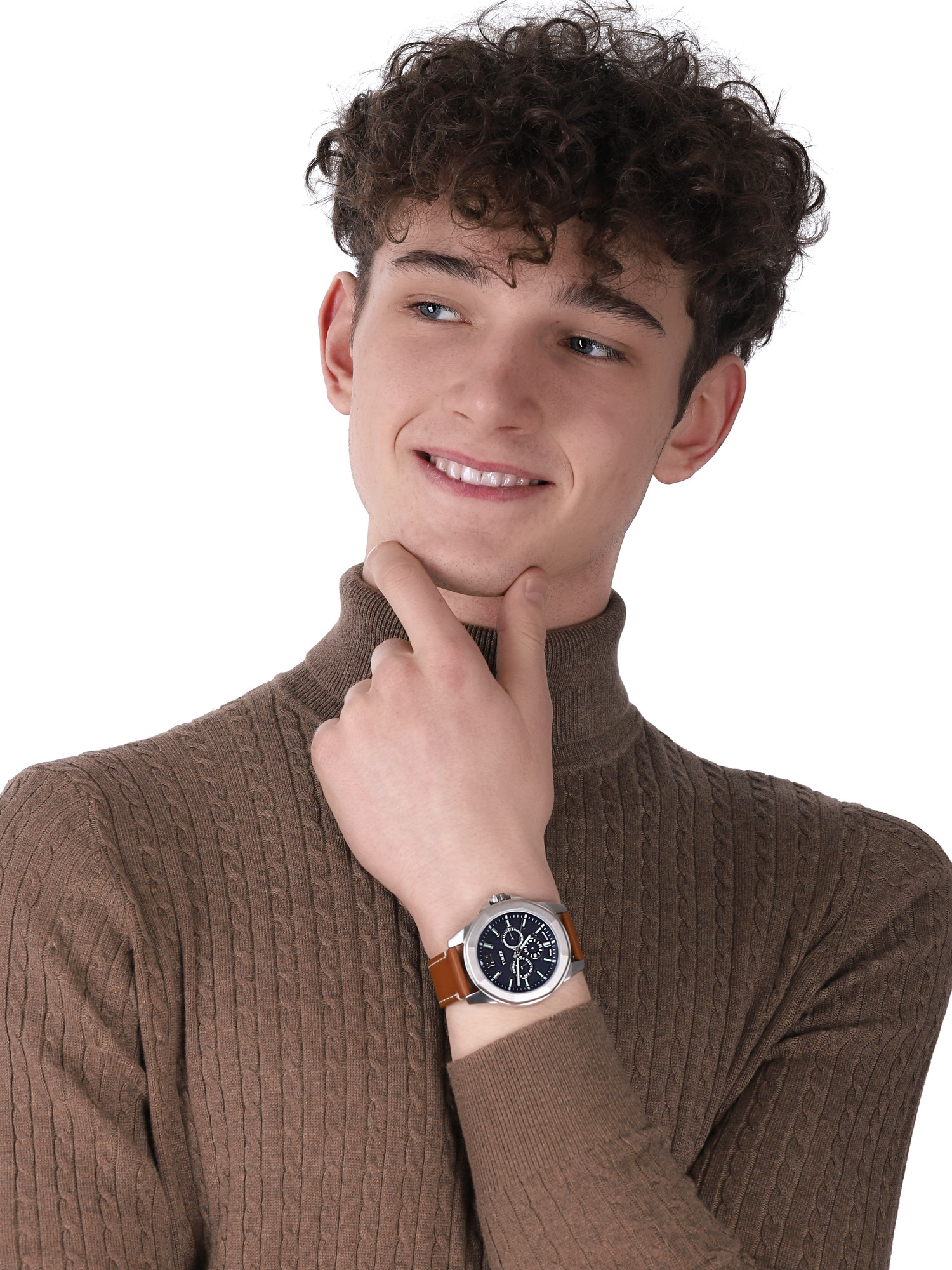 Timex TW2U42800 Essex Avenue Essex Avenue klasyczny zegarek srebrny - miniatura 2