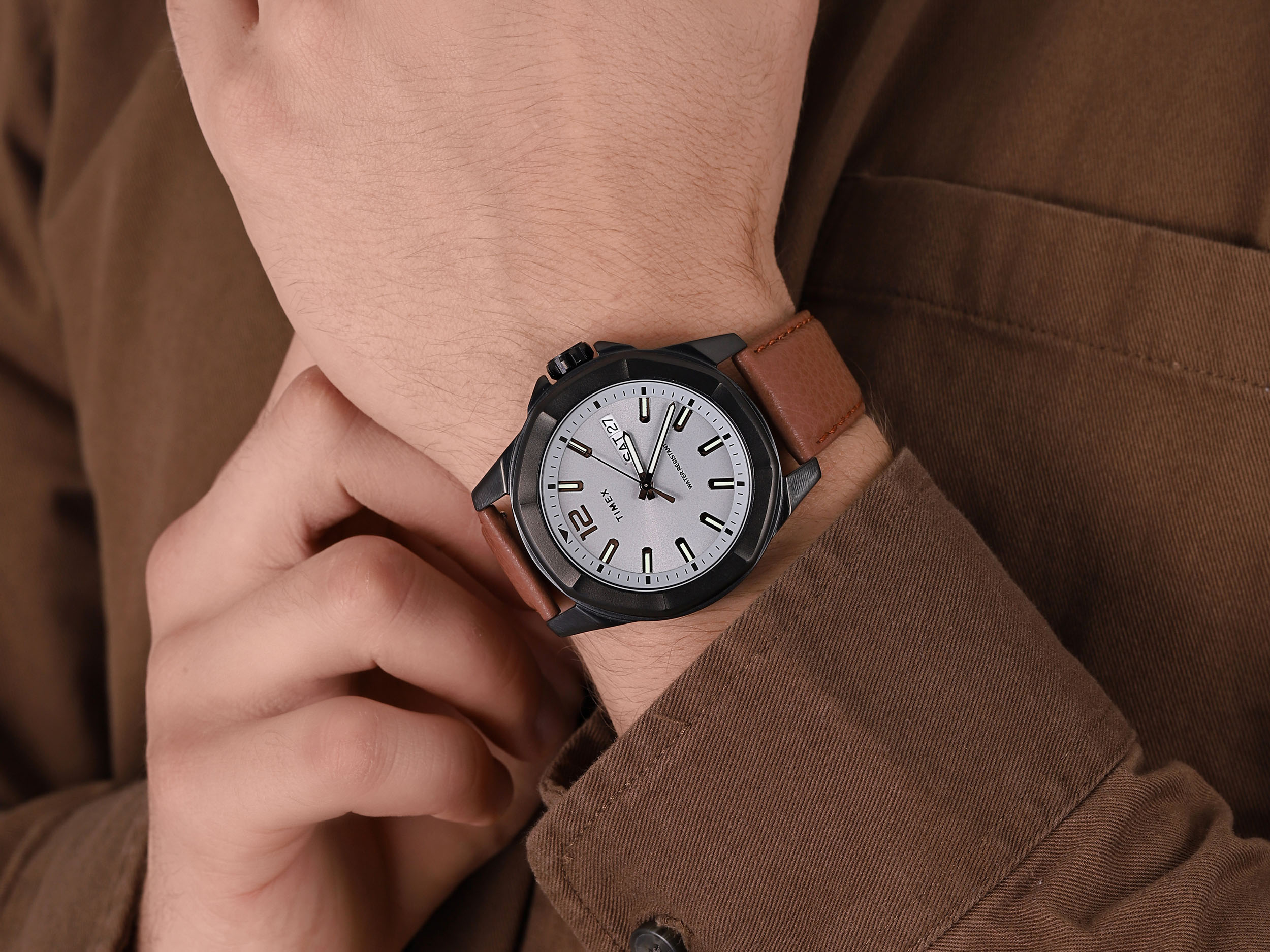 Timex TW2U82200 męski zegarek Essex Avenue pasek - miniatura 4