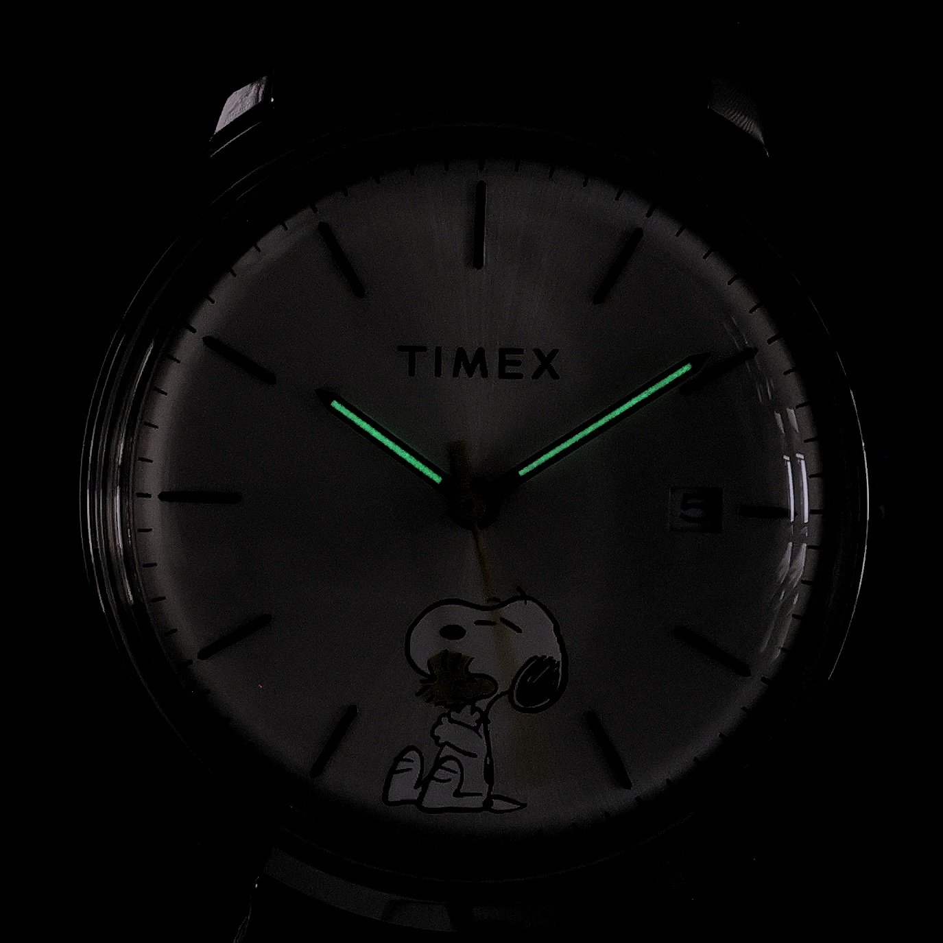 Timex TW2U85800 Marlin Marlin Automatic x Peanuts Featuring Snoopy and Woodstock zegarek męski klasyczny mineralne - miniatura 5