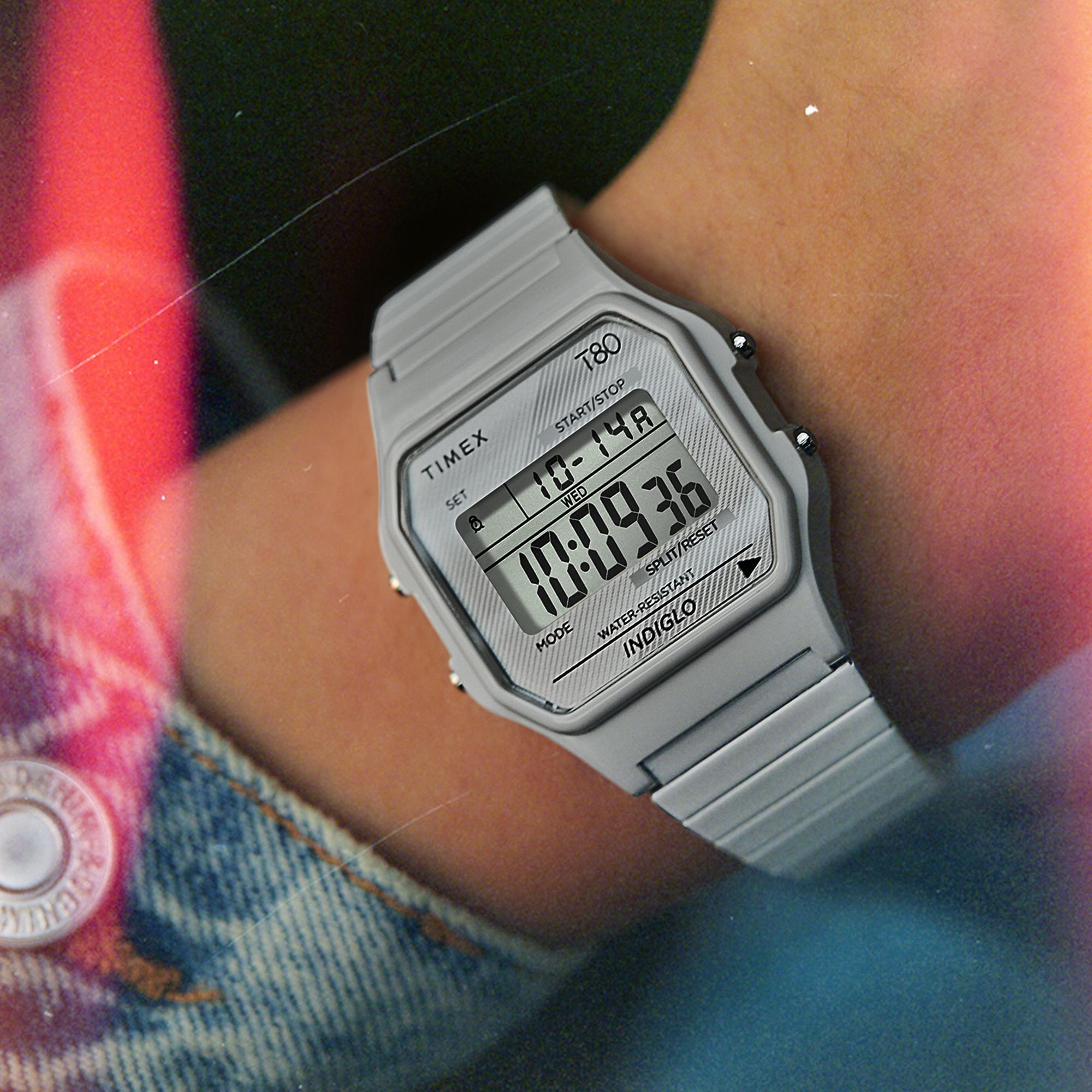 Timex TW2U93700 zegarek damski sportowy T80 bransoleta - miniatura 10