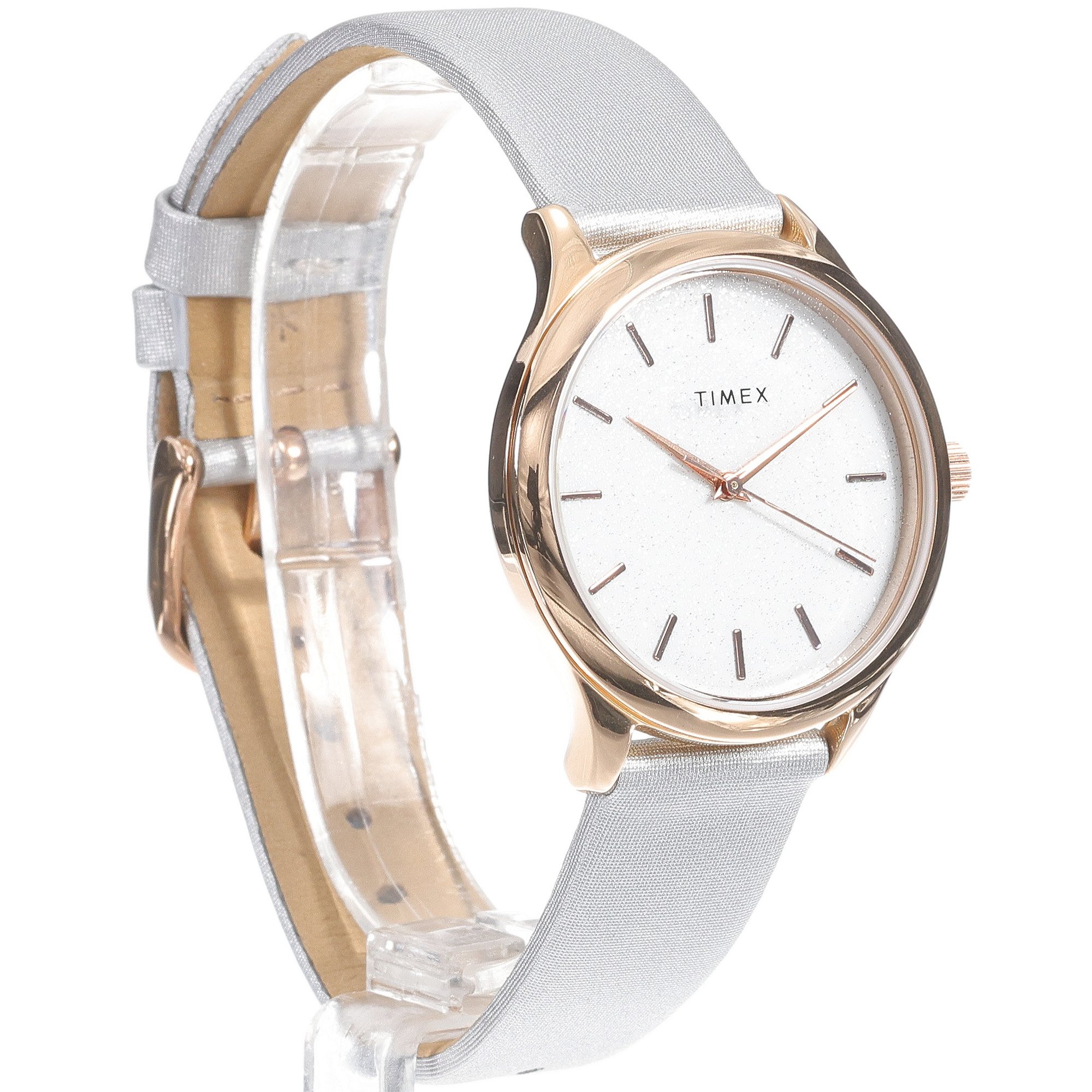 Timex TW2V01000 City City klasyczny zegarek różowe złoto - miniatura 3