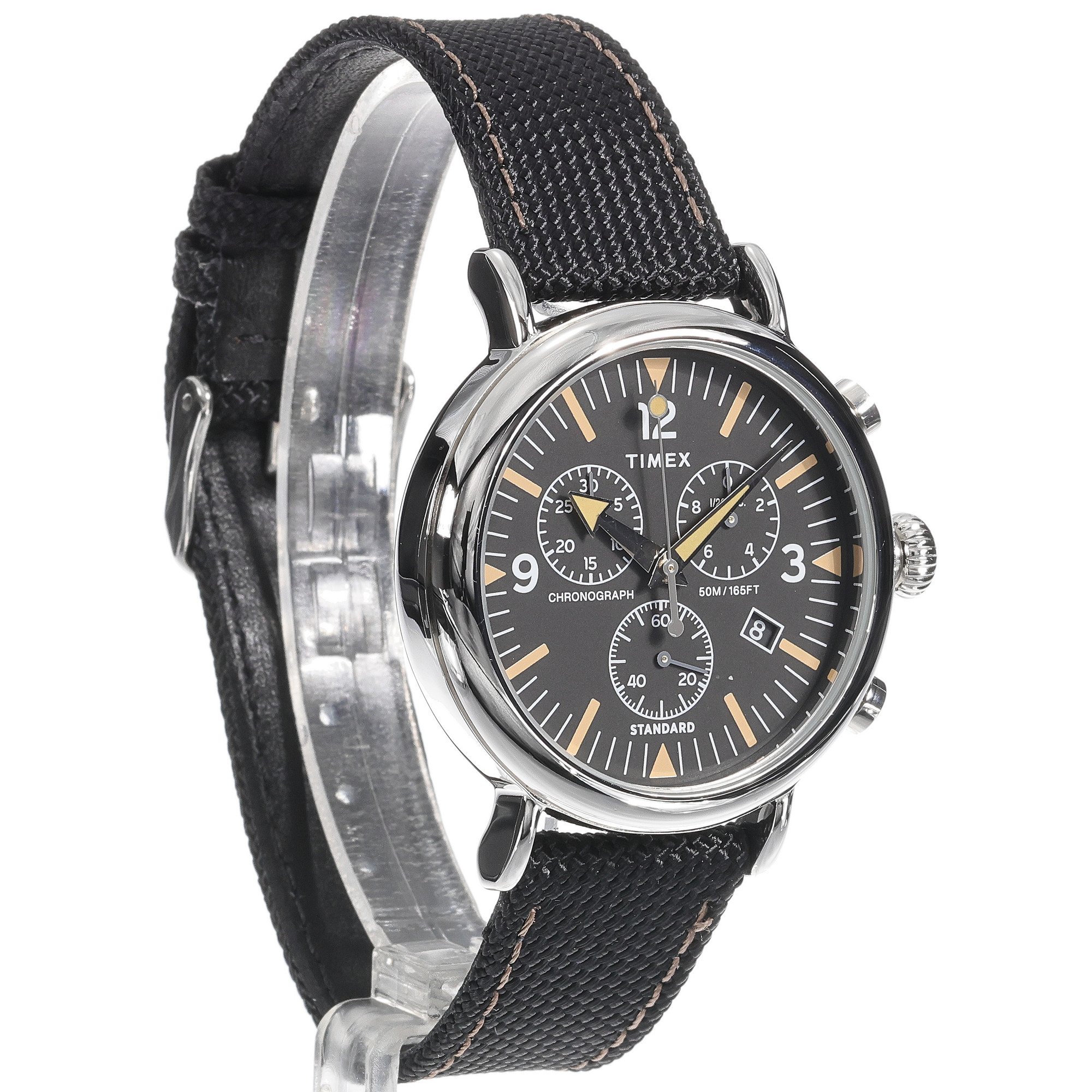 Timex TW2V43700 Standard Chronograph Standard klasyczny zegarek srebrny - miniatura 3