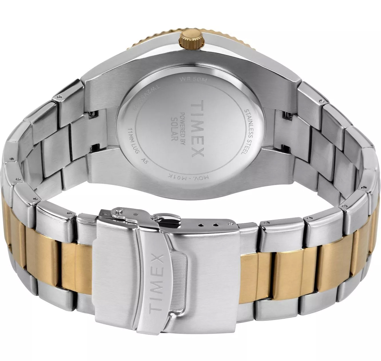 Timex TW2V53800 zegarek srebrny klasyczny Classic bransoleta - miniatura 5