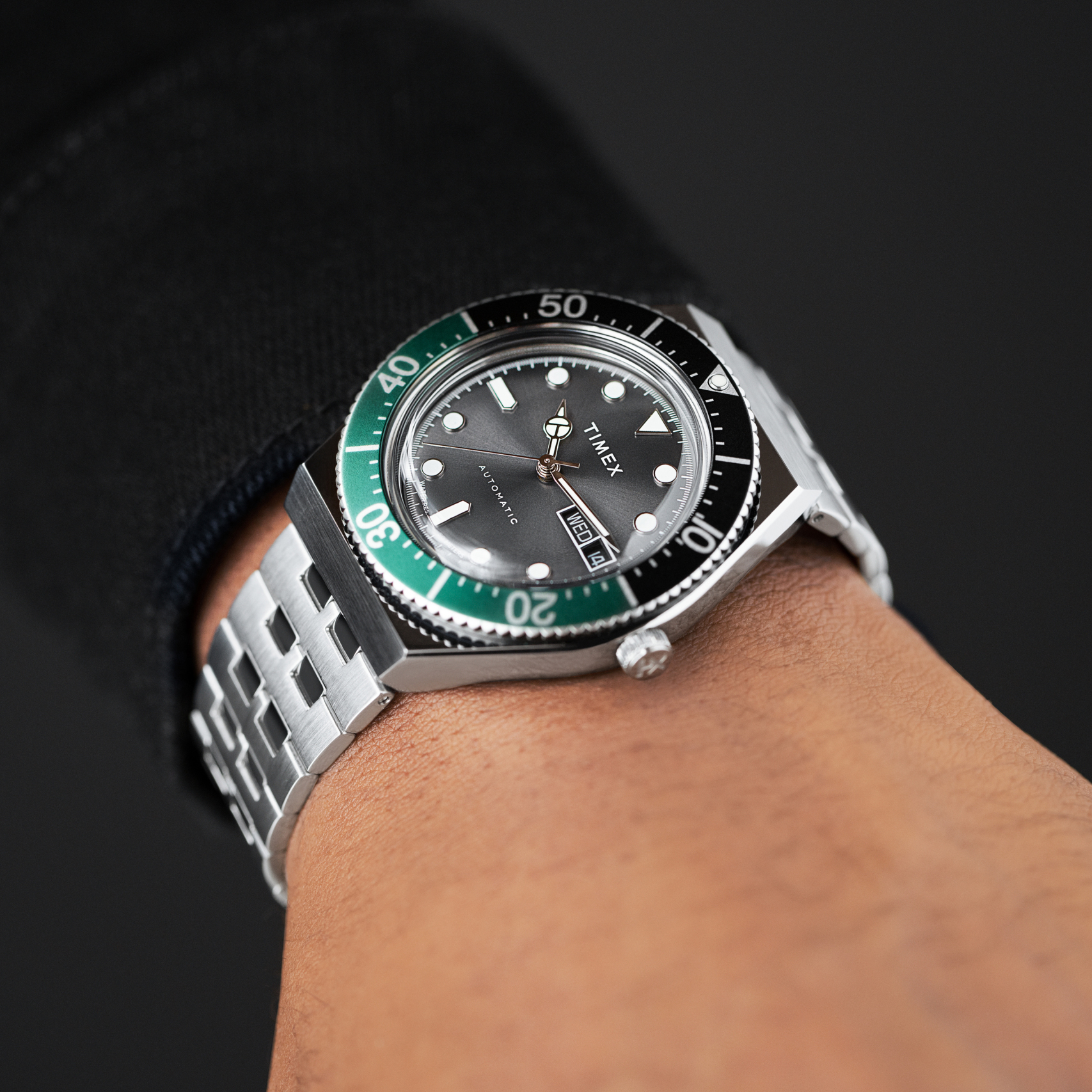 Timex TW2V58800 M79 M79 Automatic zegarek męski klasyczny akrylowe - miniatura 8