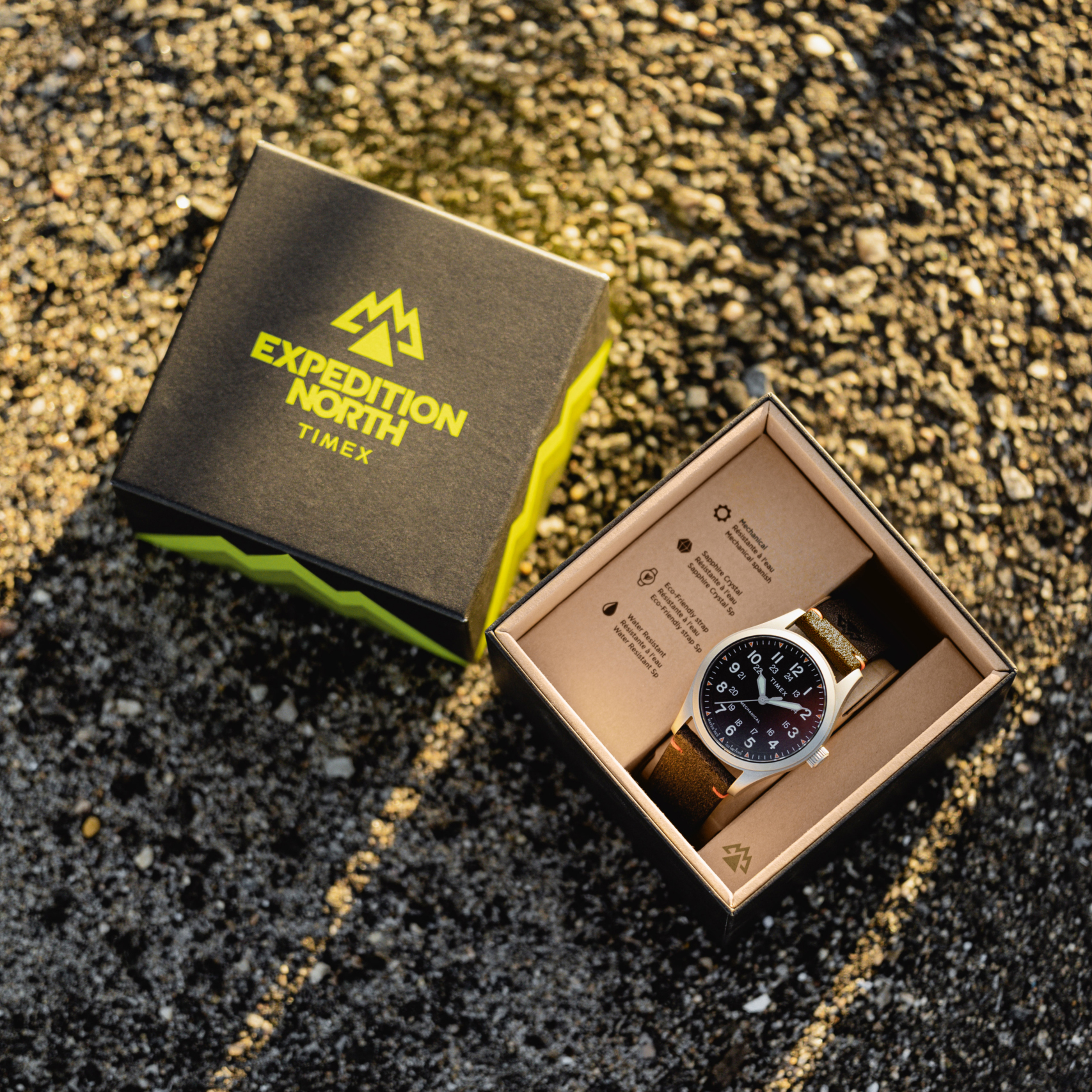 Timex TW2V64300 Expedition Expedition North Field Mechanical 38mm Eco-Friendly zegarek męski klasyczny szafirowe - miniatura 8