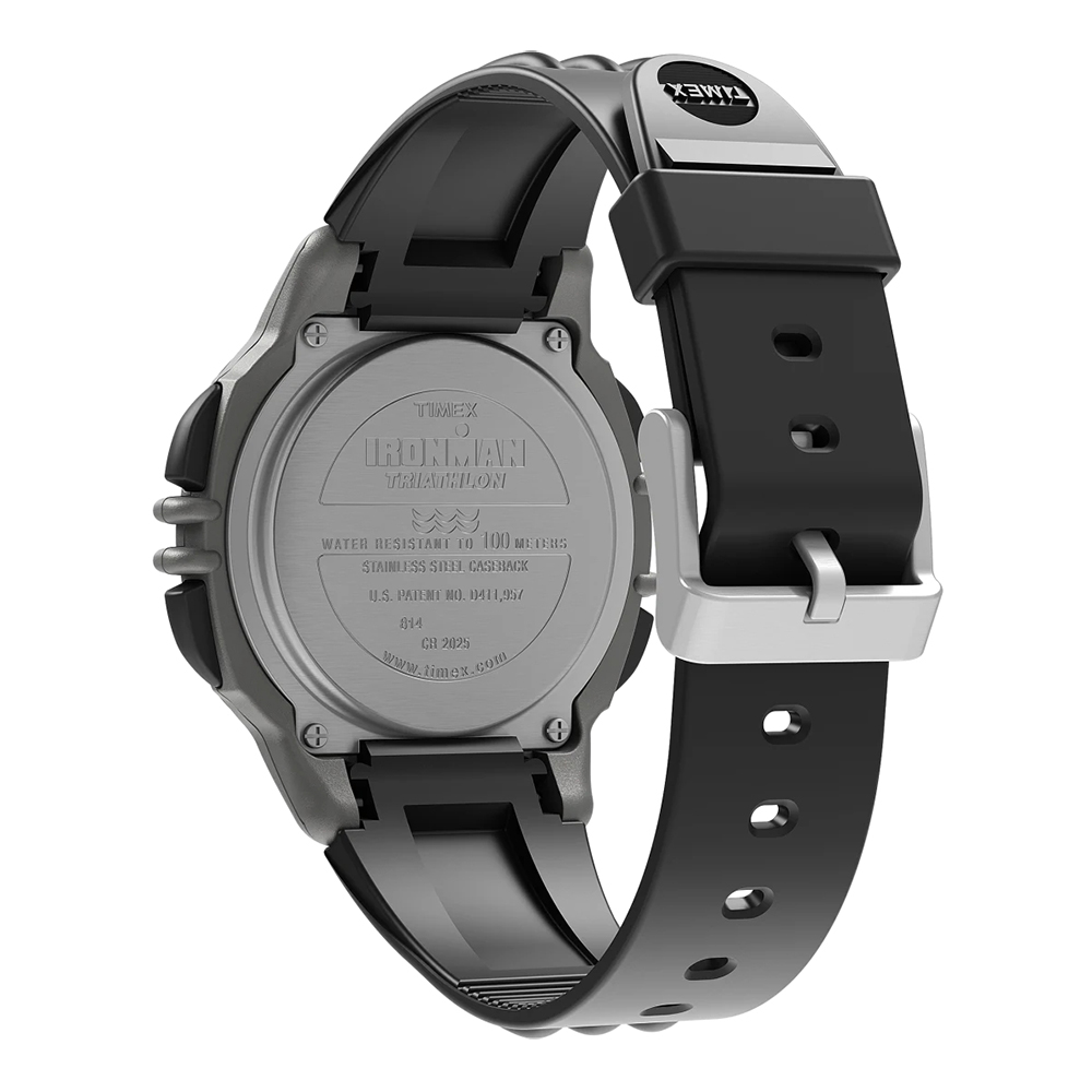 Timex TW2V64900 zegarek szary sportowy Ironman Triathlon pasek - miniatura 5