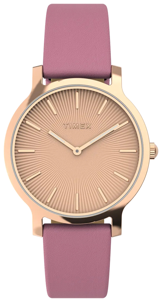 Transcend 34mm Leather Strap Timex TW2V66900 