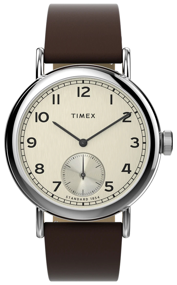 Timex Standard Sub-Second 40mm Apple Skin Leather Strap TW2V71500
