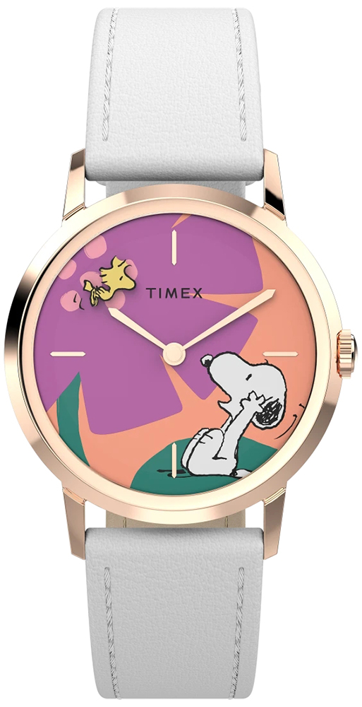Timex Marlin Hand-Wound x Snoopy Floral TW2V91200