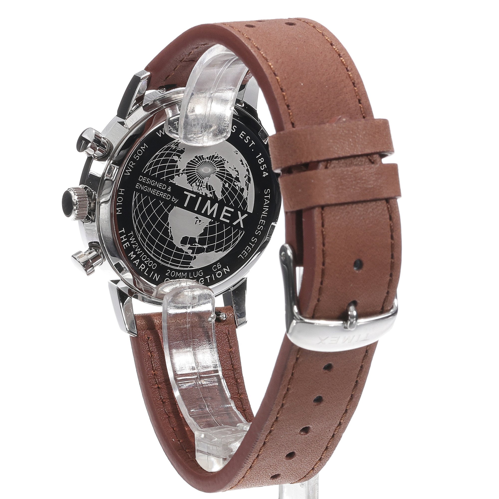 Timex TW2W10200 zegarek męski Marlin srebrny - miniatura 13