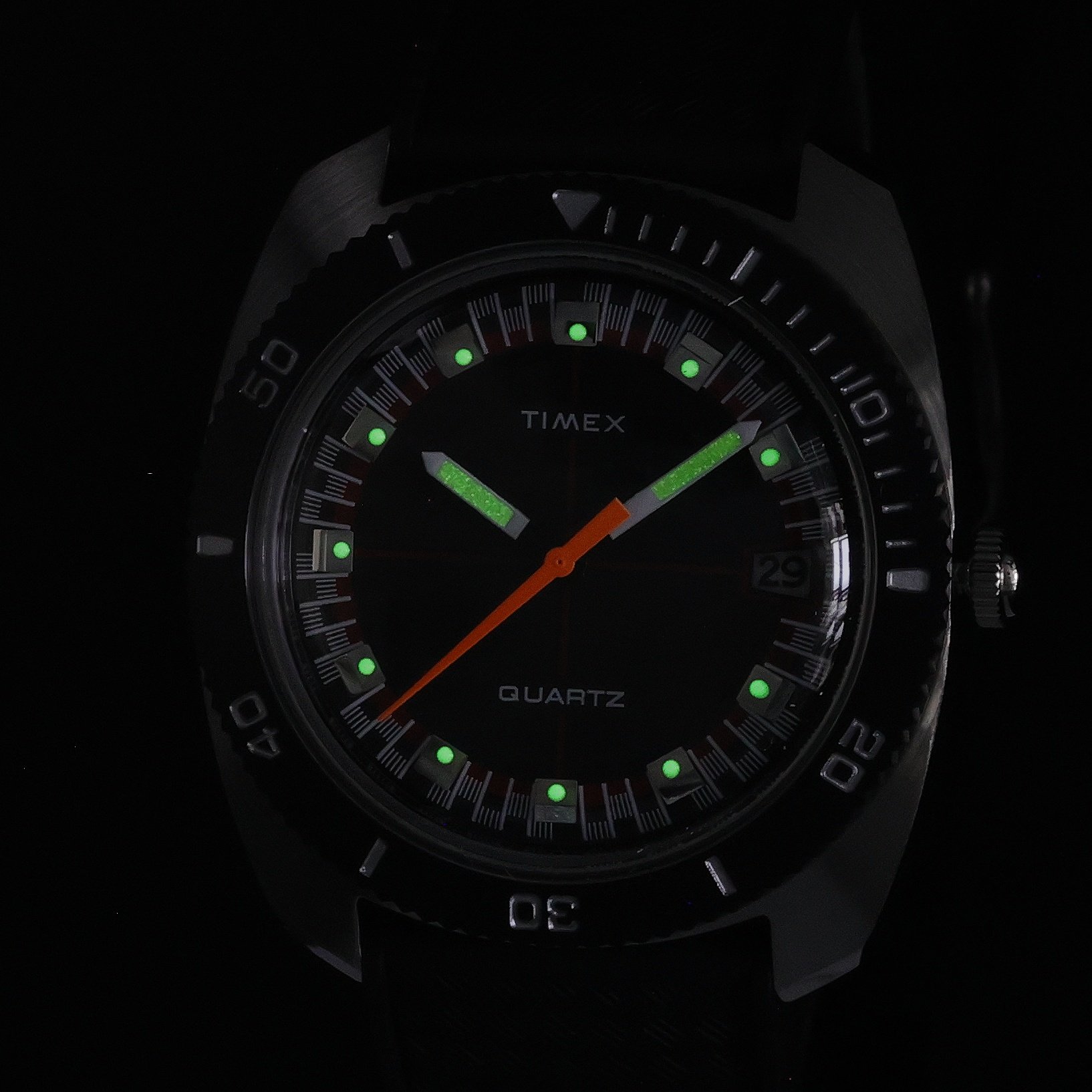 Timex TW2W22400 Q Timex Reissue Q Timex Reissue 1971 Velocity zegarek męski klasyczny akrylowe - miniatura 11