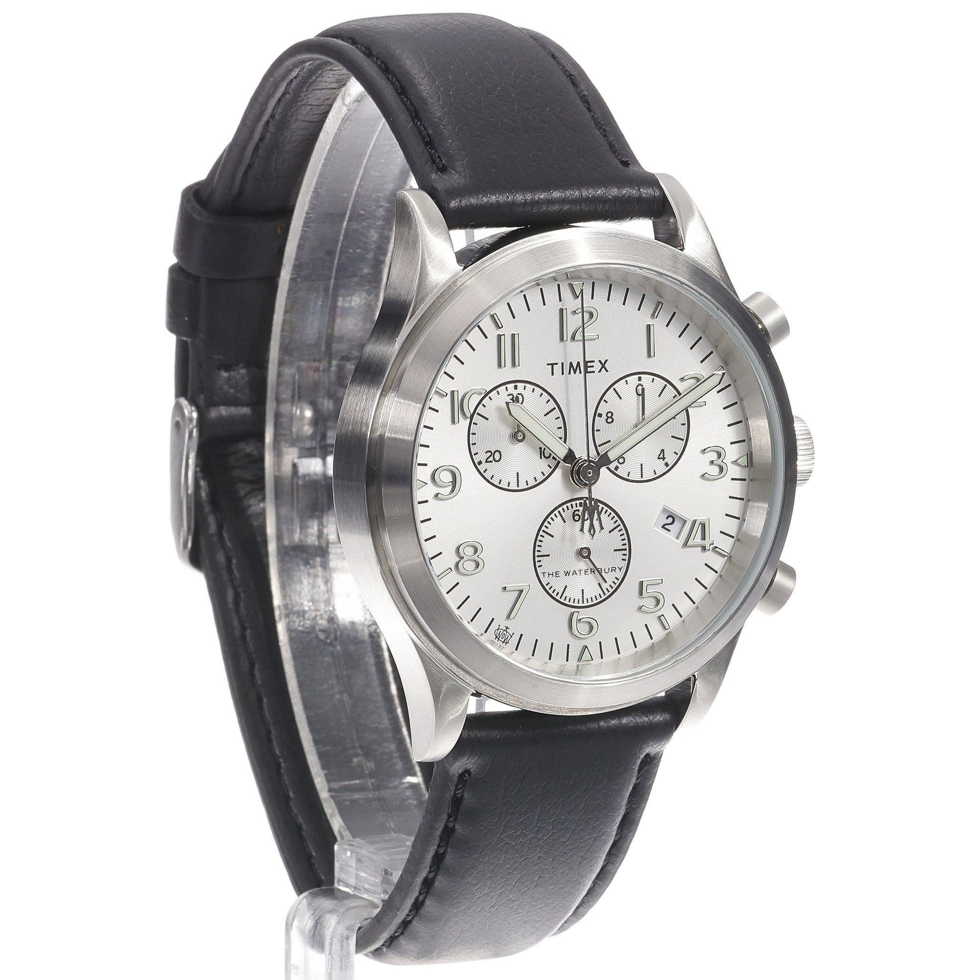 Timex TW2W48100 Waterbury Waterbury Traditional Chronograph zegarek męski sportowy mineralne