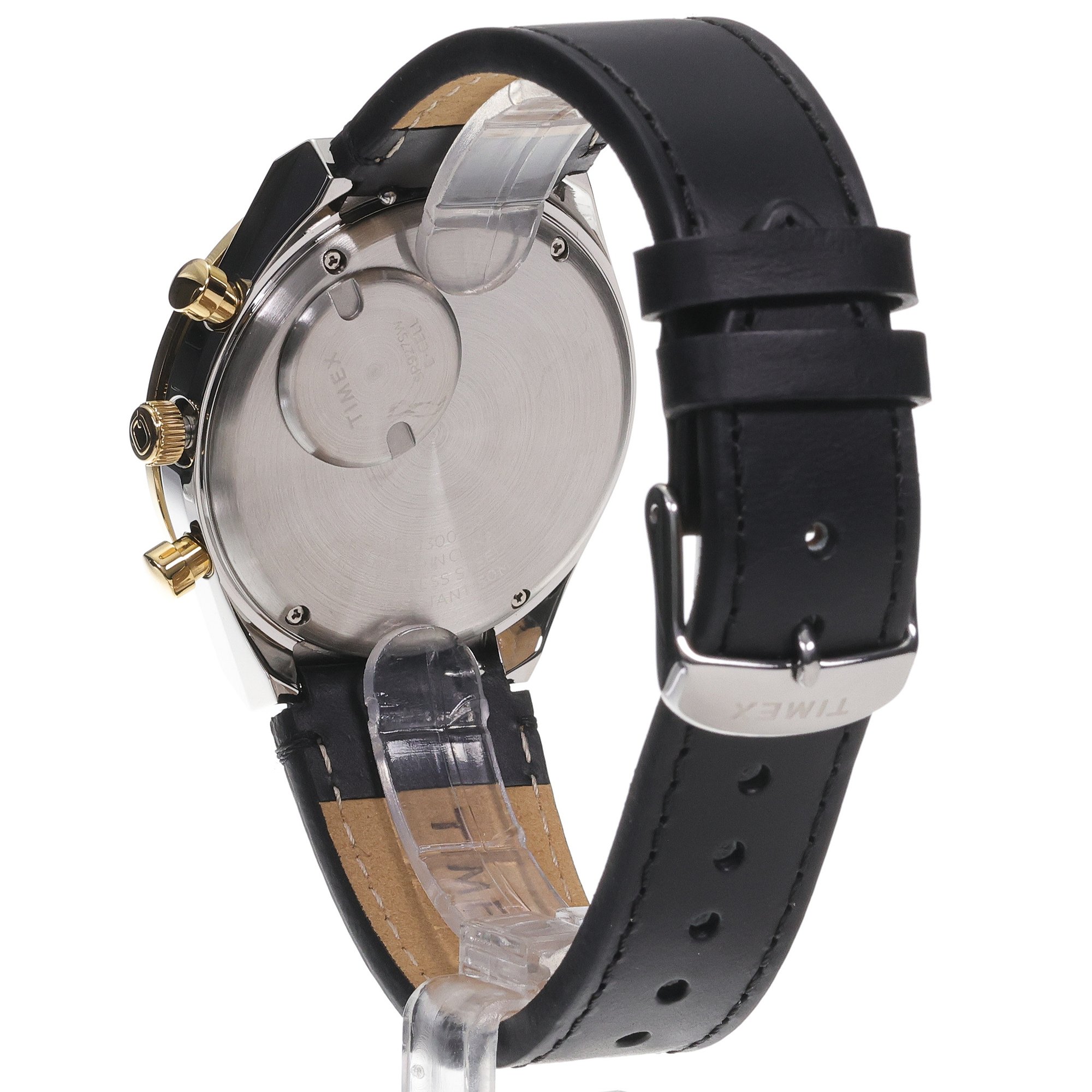 Timex TW2W64300 Q Timex Chronograph Q Timex Reissue sportowy zegarek srebrny