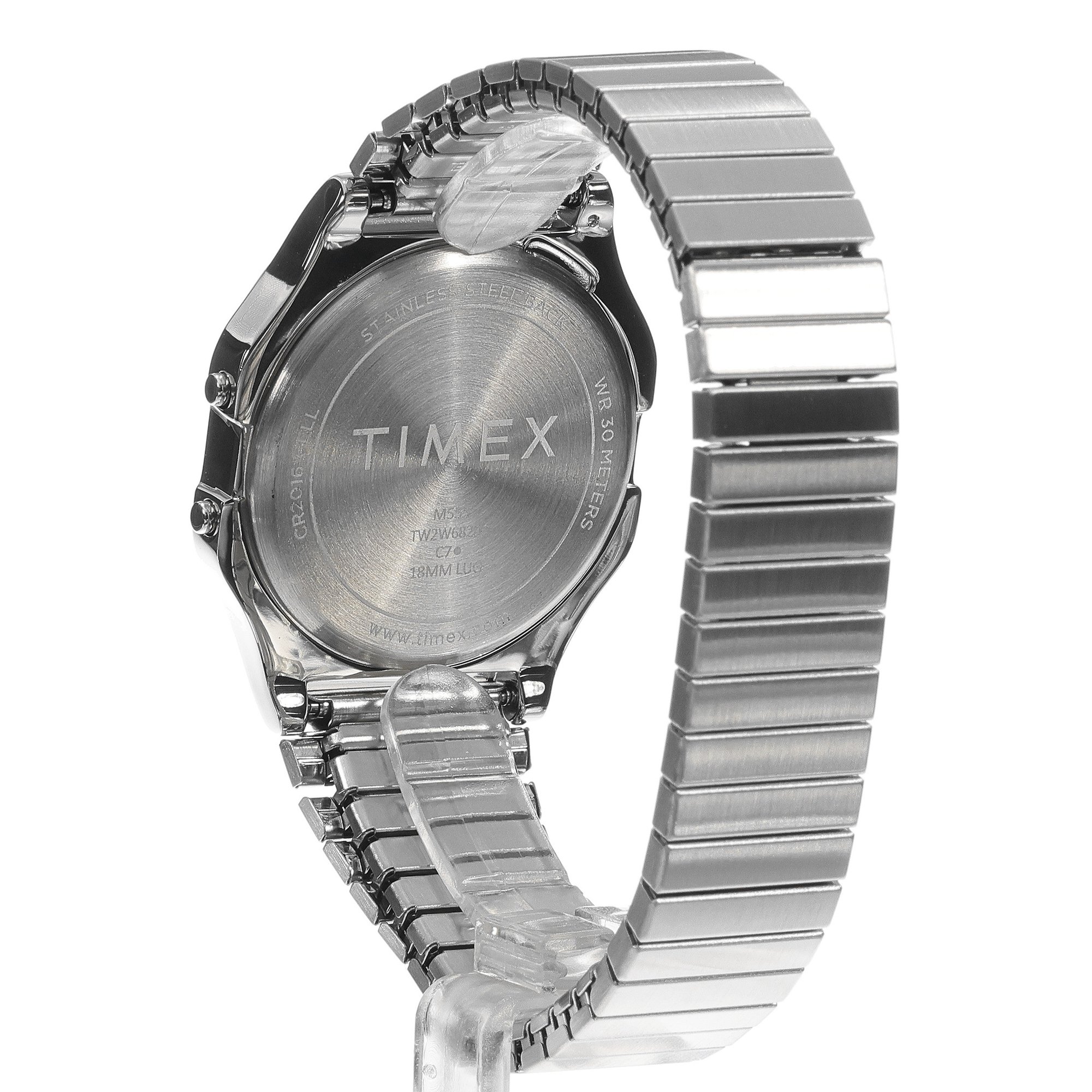 Timex TW2W68200 T80 T80 Stainless Steel 34mm zegarek męski retro mineralne - miniatura 9