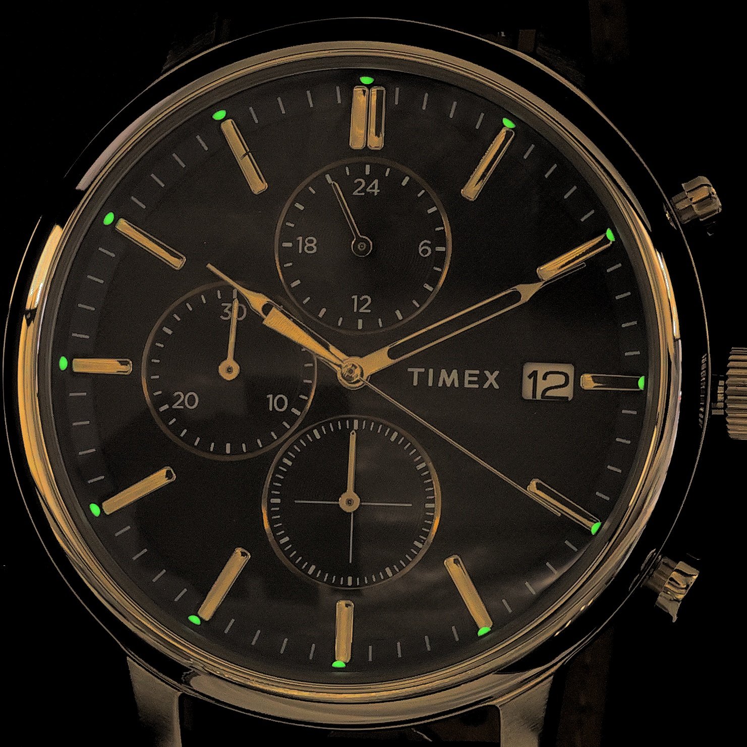 Timex TW2W76200 zegarek męski klasyczny Chicago pasek - miniatura 5