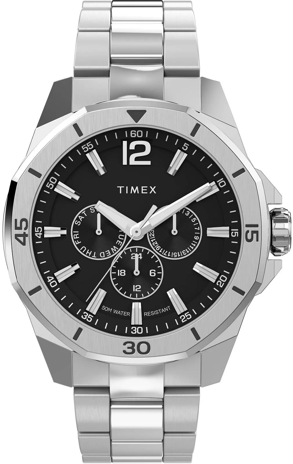 Timex Essex Multifunction Stainless Steel 46mm  TW2W79900