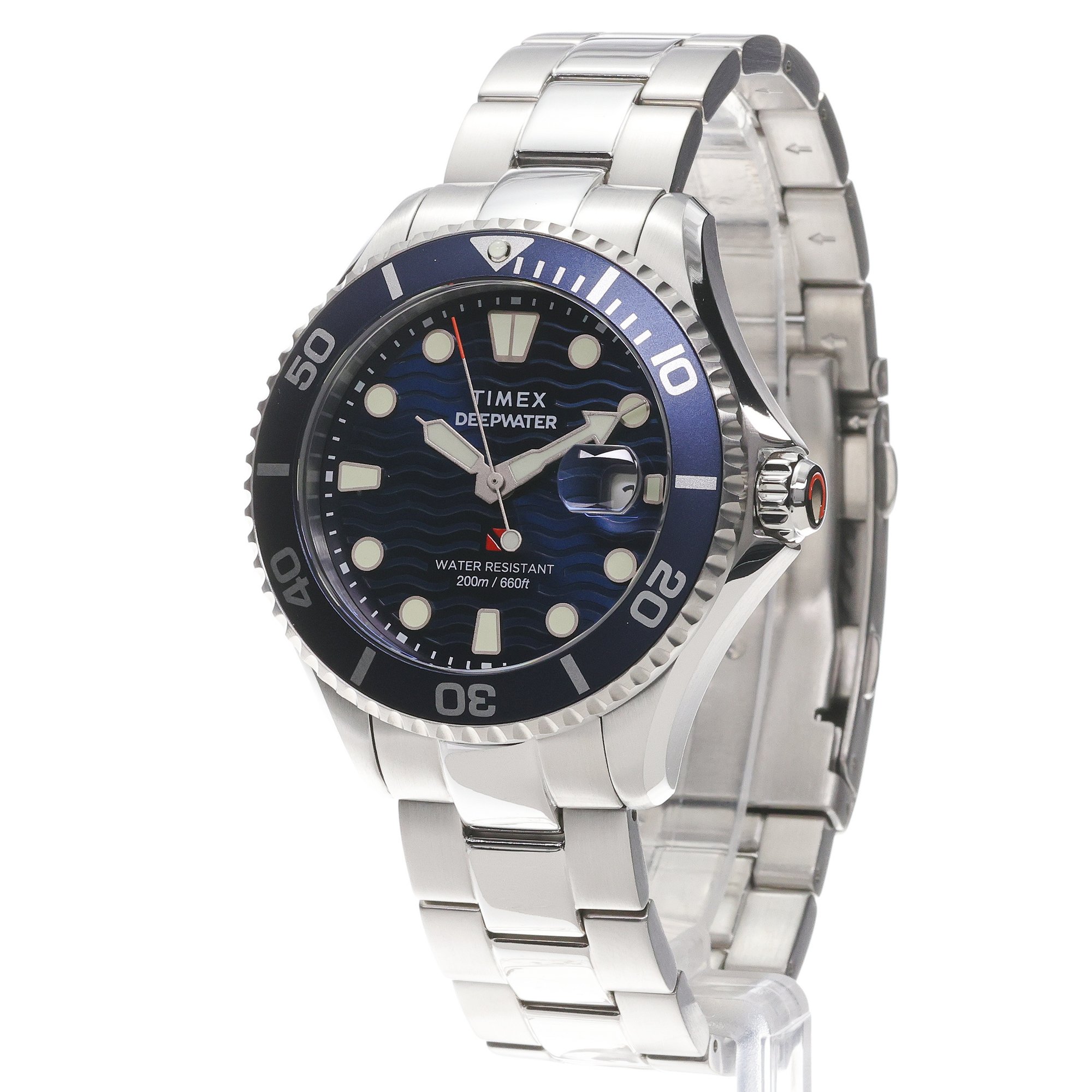 Timex TW2W81900 Meridian Deepwater sportowy zegarek srebrny - miniatura 2