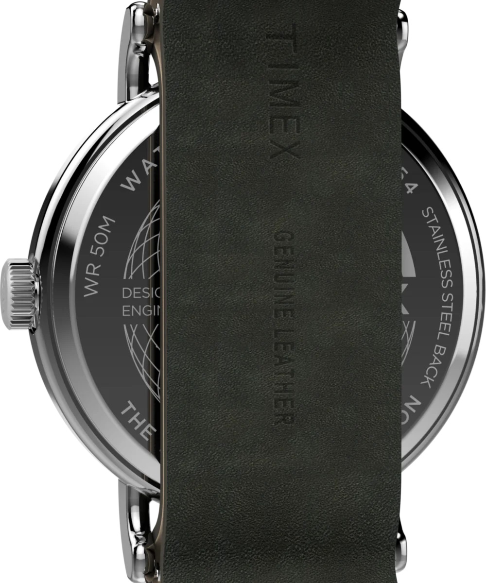 Timex TW2W87000 Weekender 40mm Leather Strap zegarek klasyczny Weekender - miniatura 4