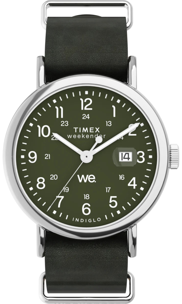 Timex Weekender 40mm Leather Strap TW2W87000