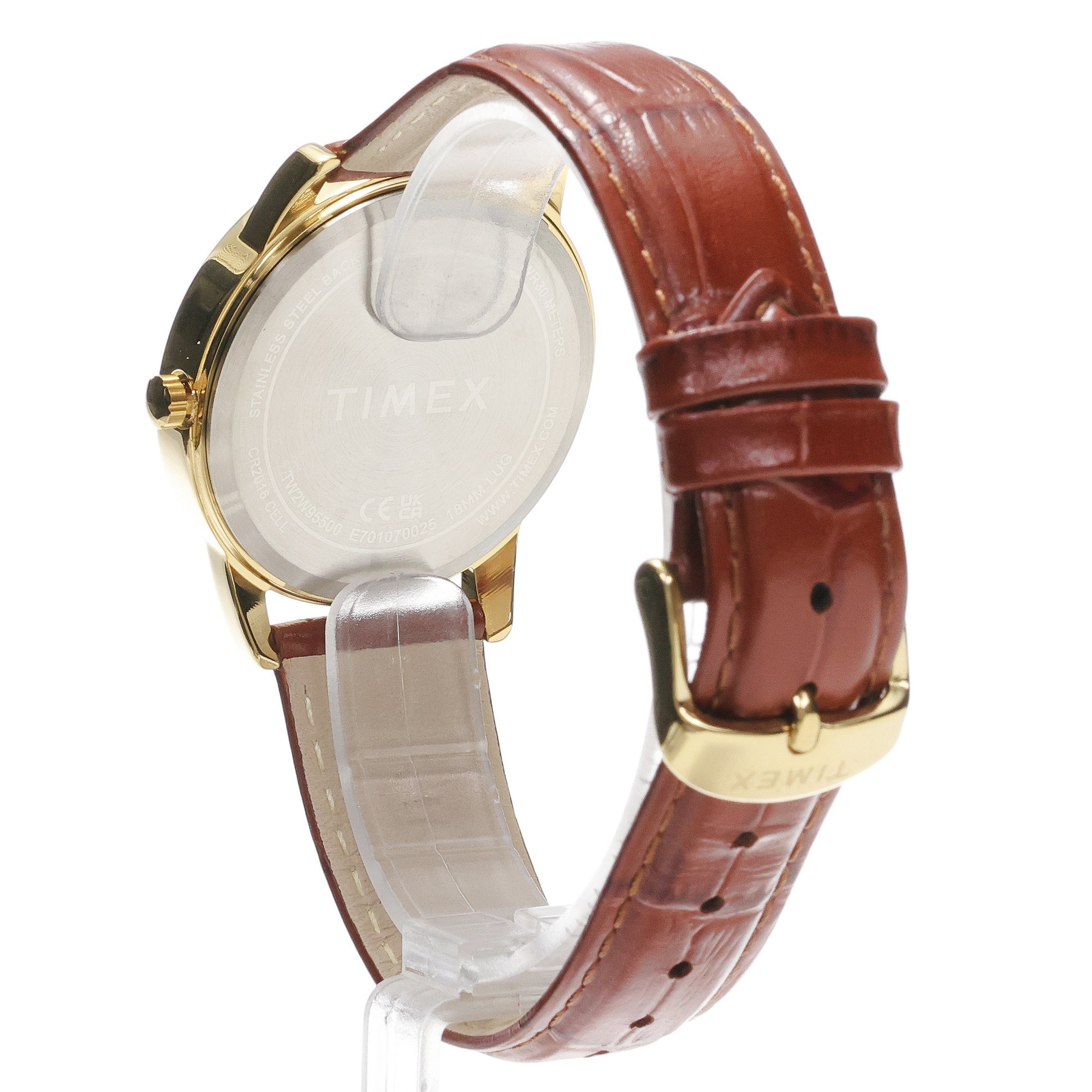 Timex TW2W95500 Easy Reader Easy Reader klasyczny zegarek złoty