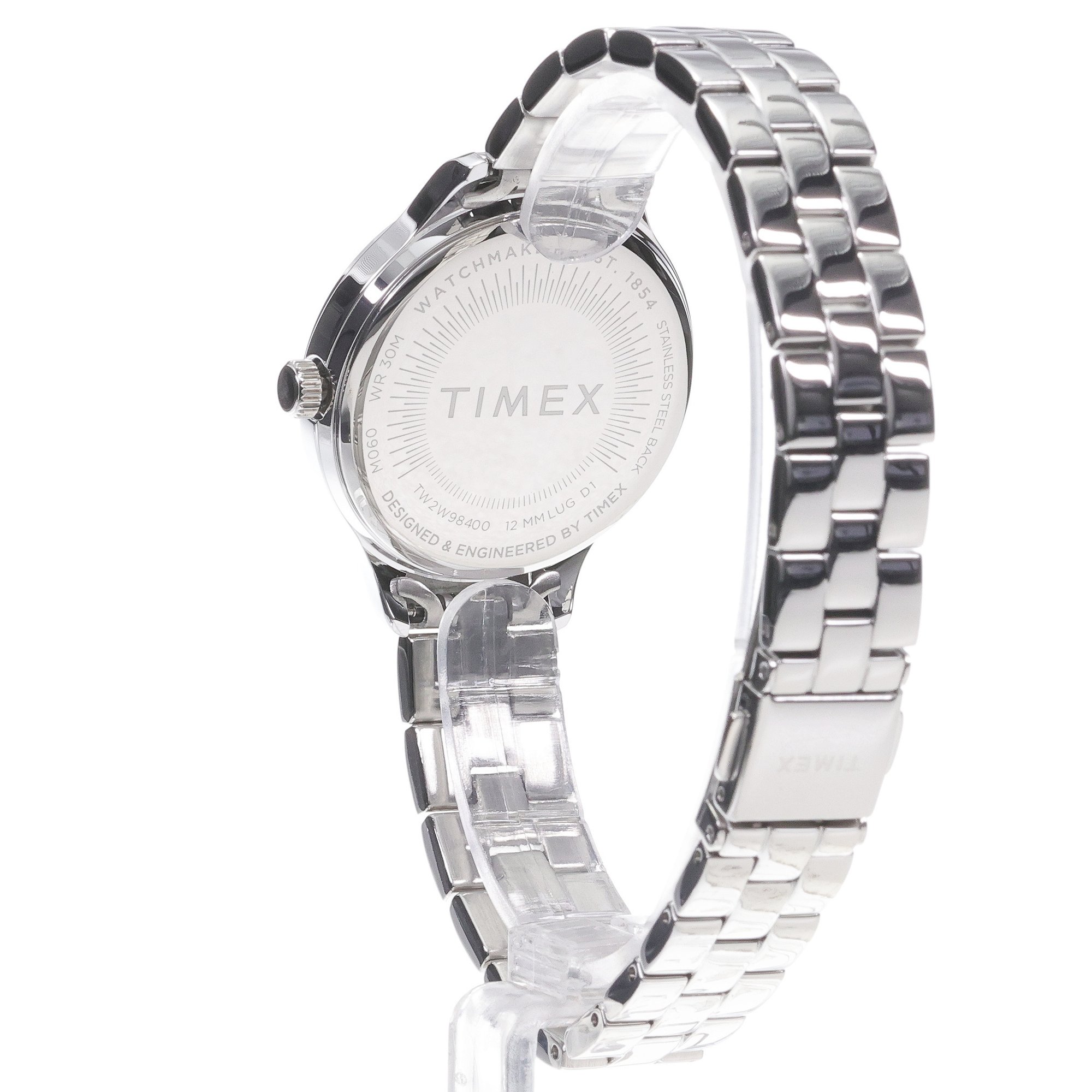 Timex TW2W98400 Peyton 32mm Stainless Steel Bracelet Peyton zegarek srebrny - miniatura 4