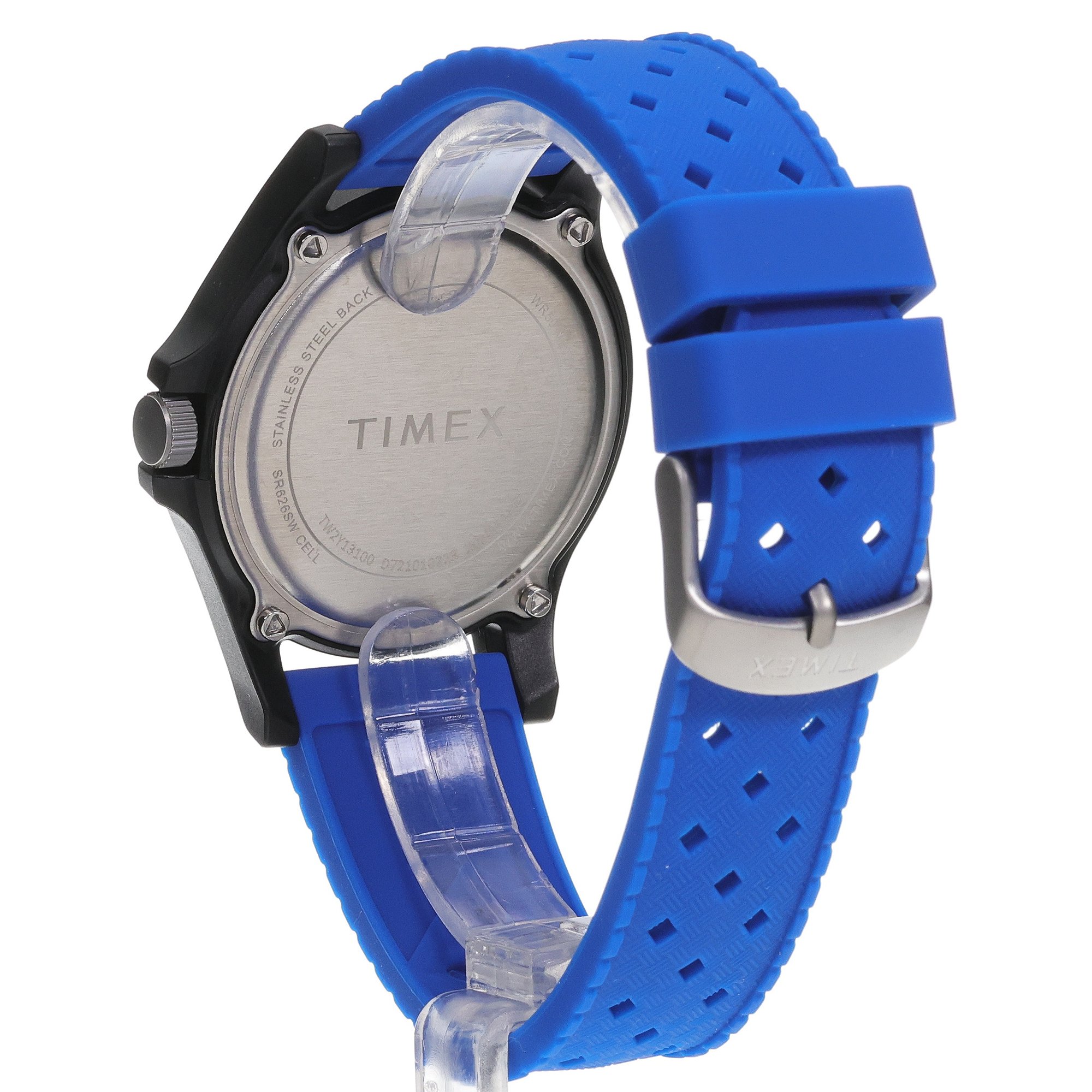 Timex TW2Y13100 Main Street Timex Main Street NASA Artemis 40mm Silicone Strap Watch zegarek męski sportowy z tworzywa sztucznego - miniatura 4