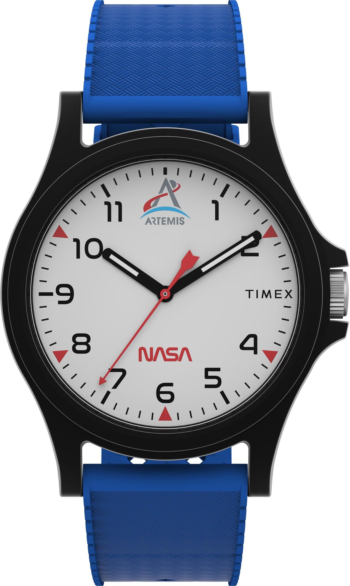 Timex Timex Main Street NASA Artemis 40mm Silicone Strap Watch TW2Y13100