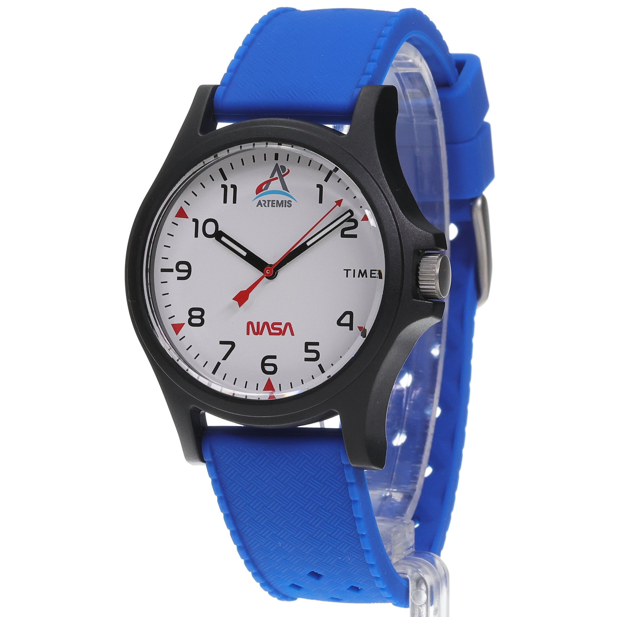 Timex TW2Y13100 Timex Main Street NASA Artemis 40mm Silicone Strap Watch Main Street sportowy zegarek czarny - miniatura 2