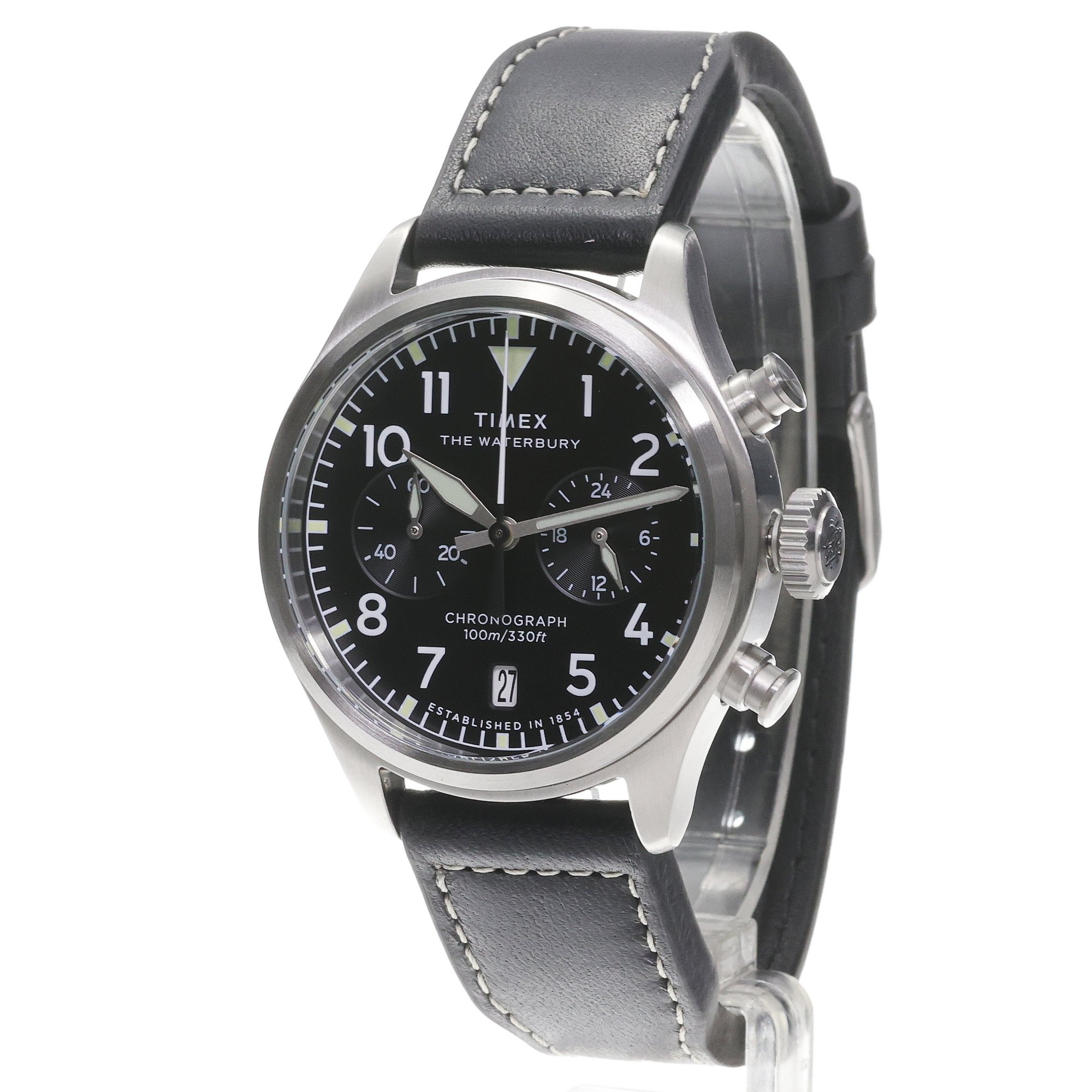Timex TW2Y19000 zegarek męski Waterbury srebrny - miniatura 2