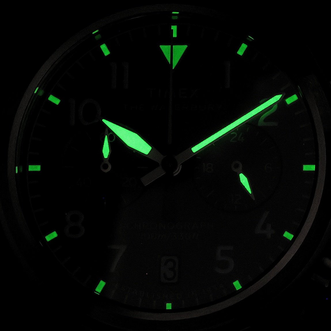 Timex TW2Y19100 Ace Waterbury klasyczny zegarek srebrny
