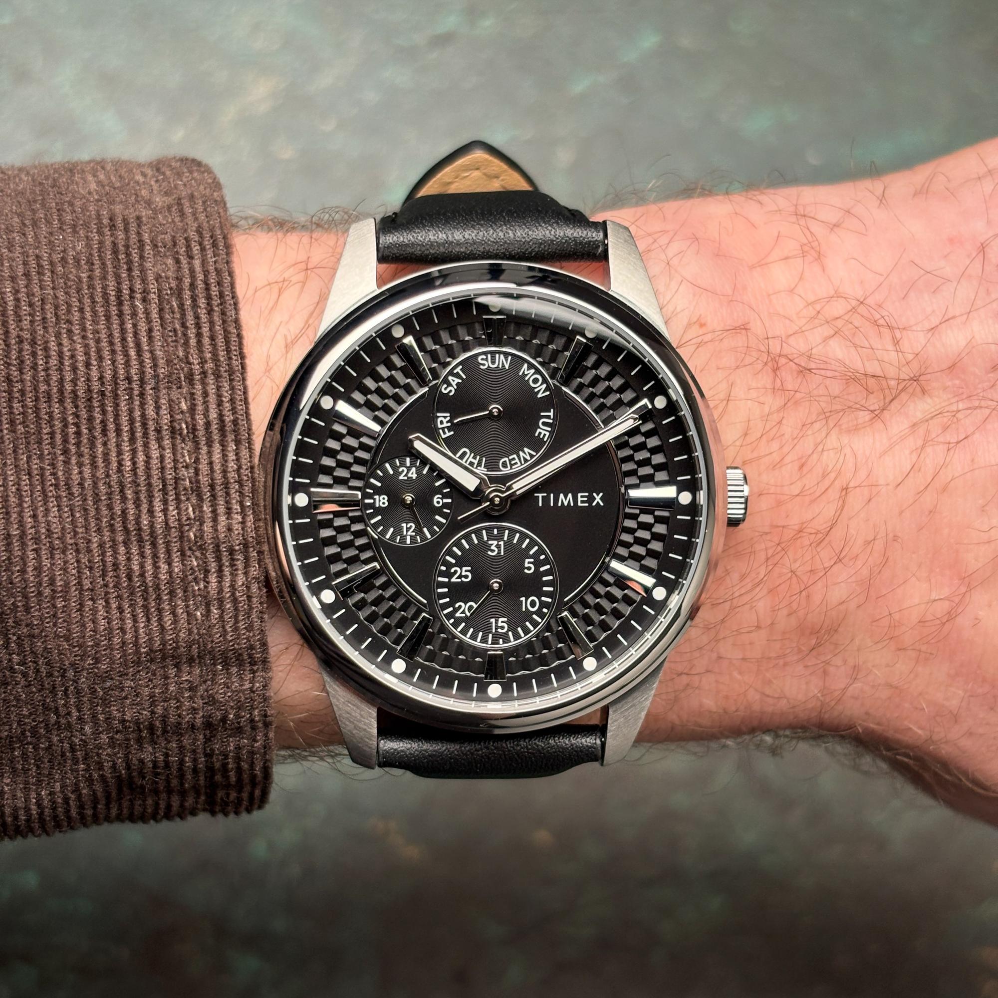 Timex TW2Y21600 zegarek męski klasyczny Trend pasek - miniatura 10