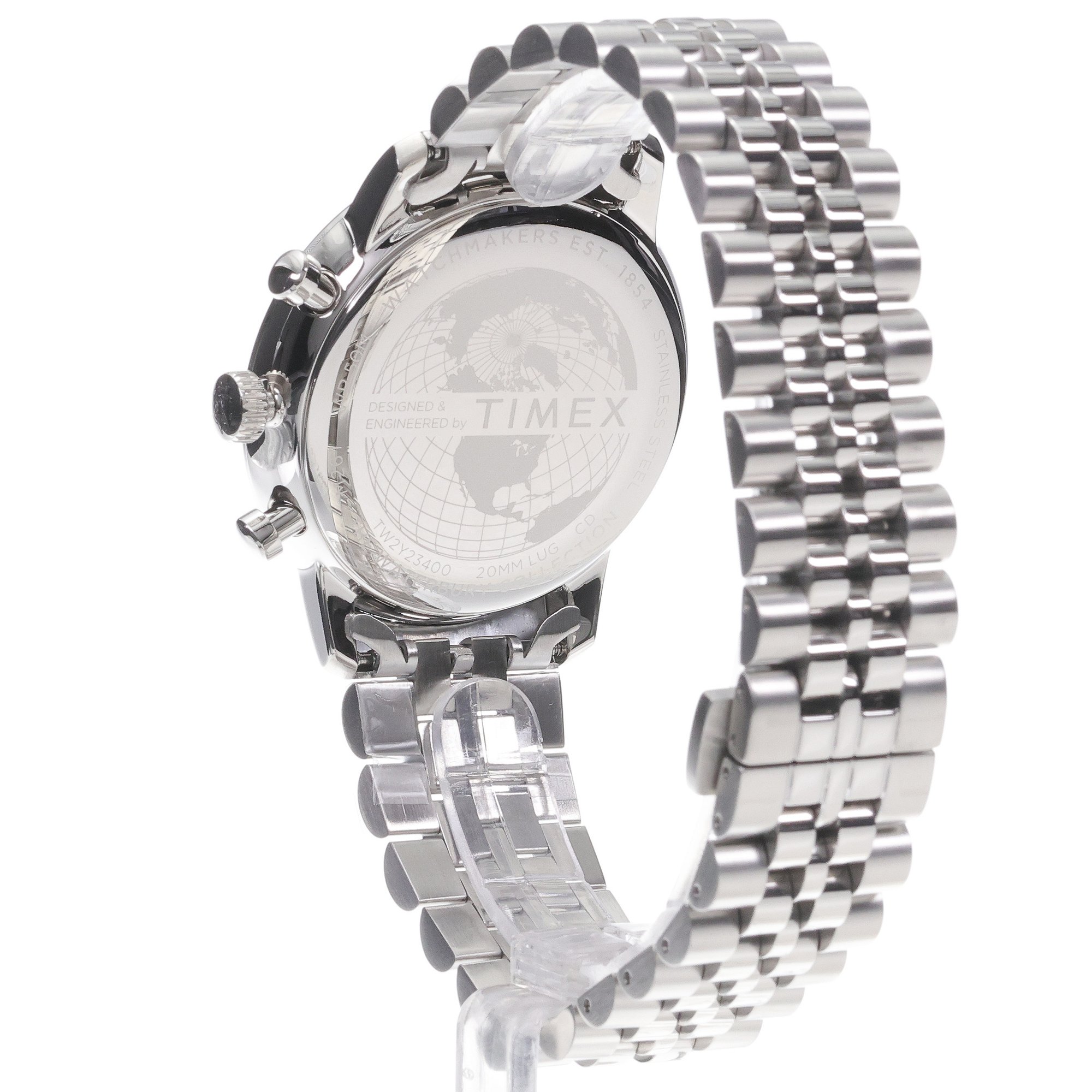 Timex TW2Y23400 zegarek męski klasyczny Waterbury bransoleta - miniatura 4