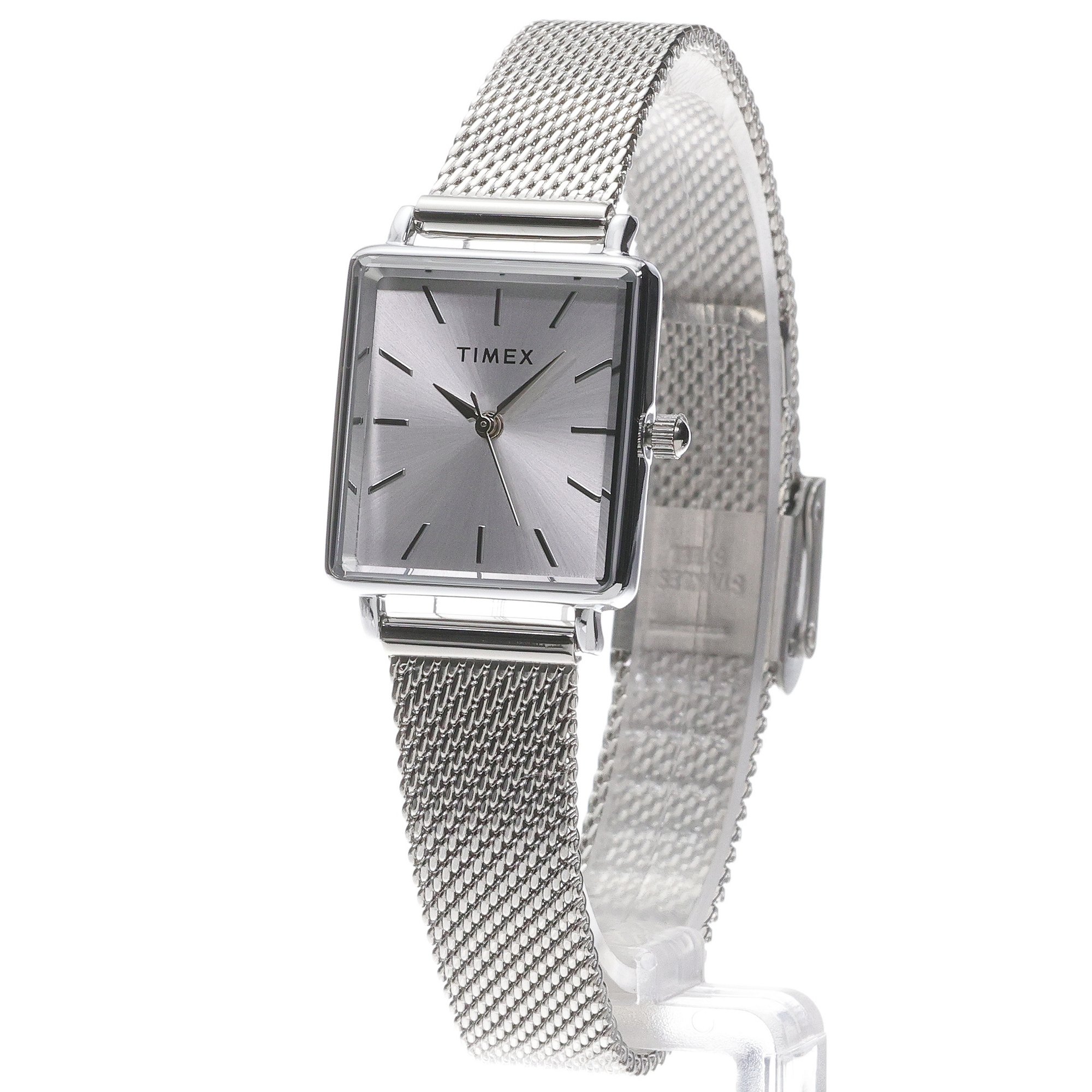 Timex TW2Y26300 Transcend Trend klasyczny zegarek srebrny