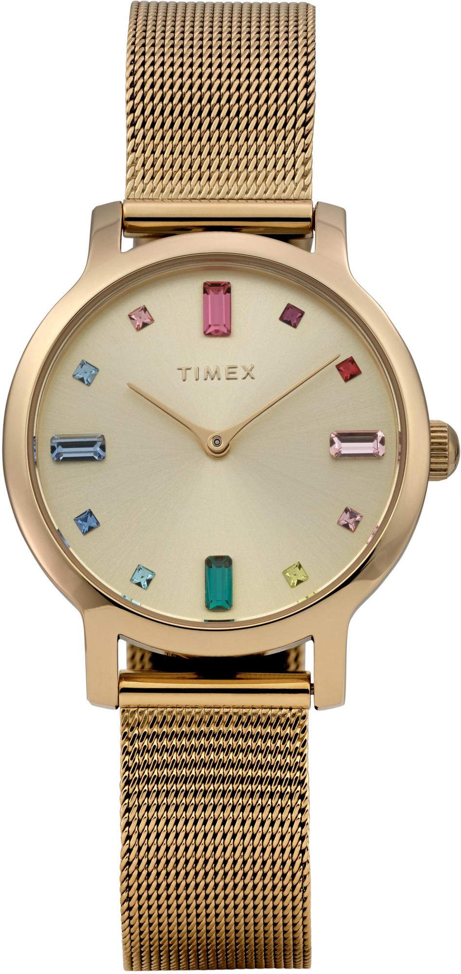 Transcend 31mm Stainless Steel Bracelet Watch Timex TW2Y26400 