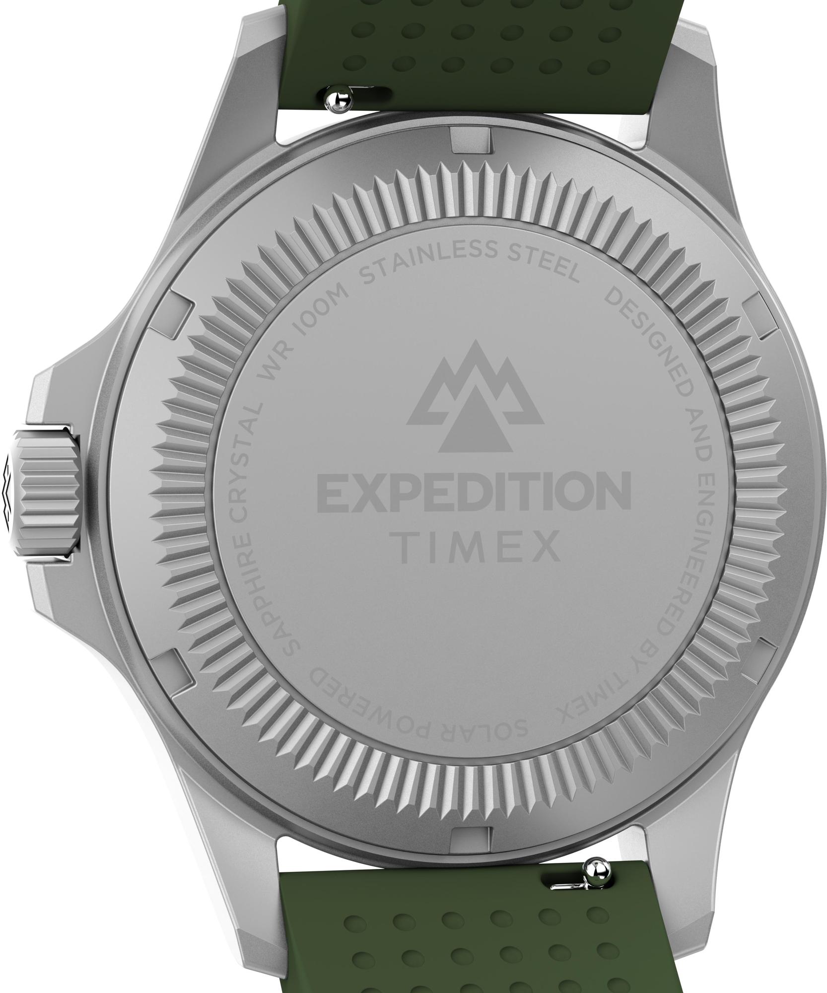 Timex TW2Y31600 Expedition Field Post Solar 41mm Silicone Strap Watch zegarek - miniatura 8