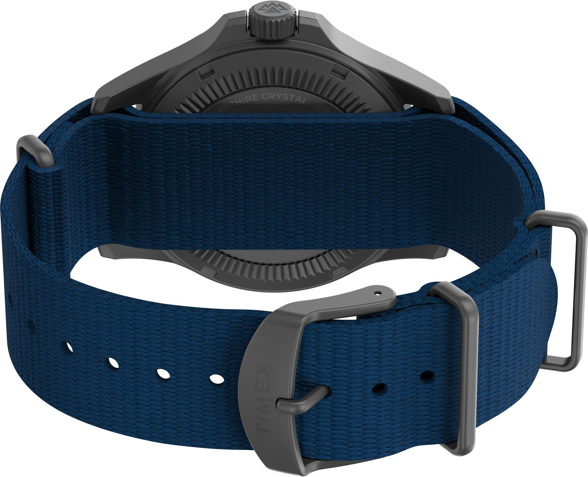 Timex TW2Y31700 Expedition Field Post Solar 41mm Eco-Conscious Fabric Strap Watch zegarek - miniatura 8