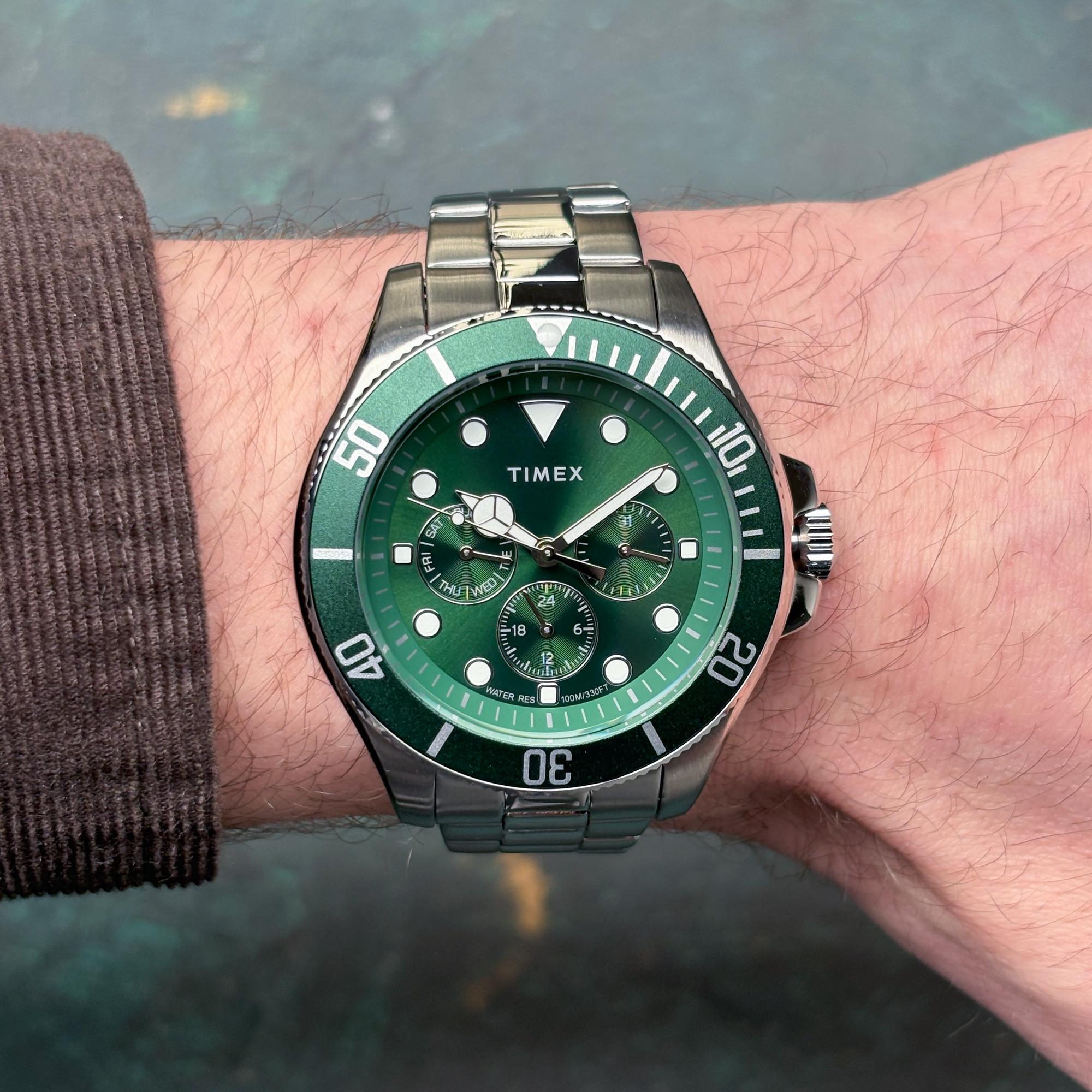 Timex TW2Y33200 zegarek męski Harborside srebrny - miniatura 12
