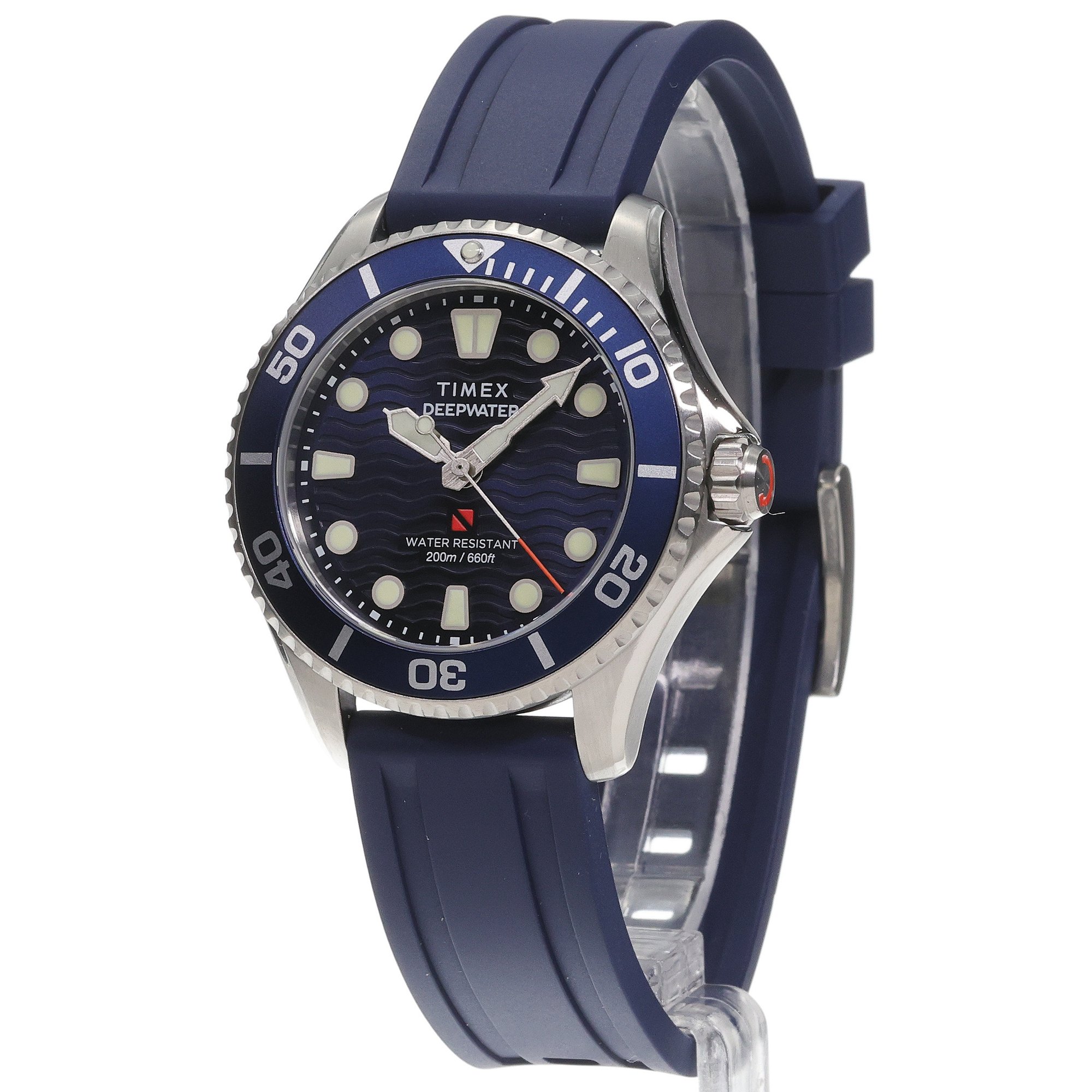 Timex TW2Y40300 zegarek męski typudiver Timex pasek - miniatura 2