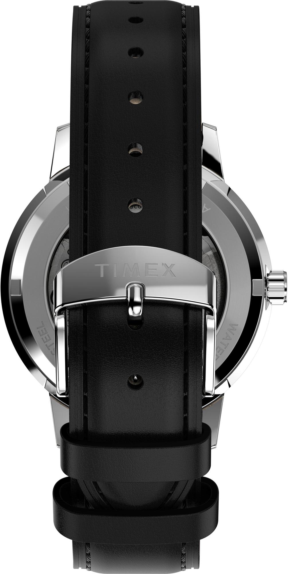 Timex TW2Y46900 Timex x Monopoly Marlin 38mm Leather Strap Watch zegarek - miniatura 7