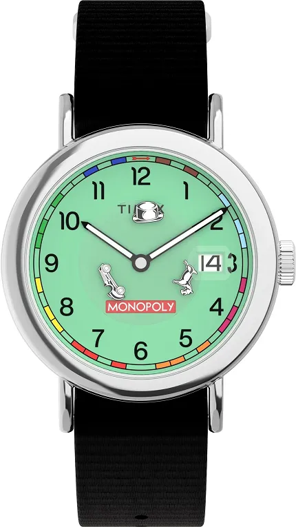Timex TW2Y47000 Timex x Monopoly Weekender 37mm Fabric Strap Watch - zdjęcie 1